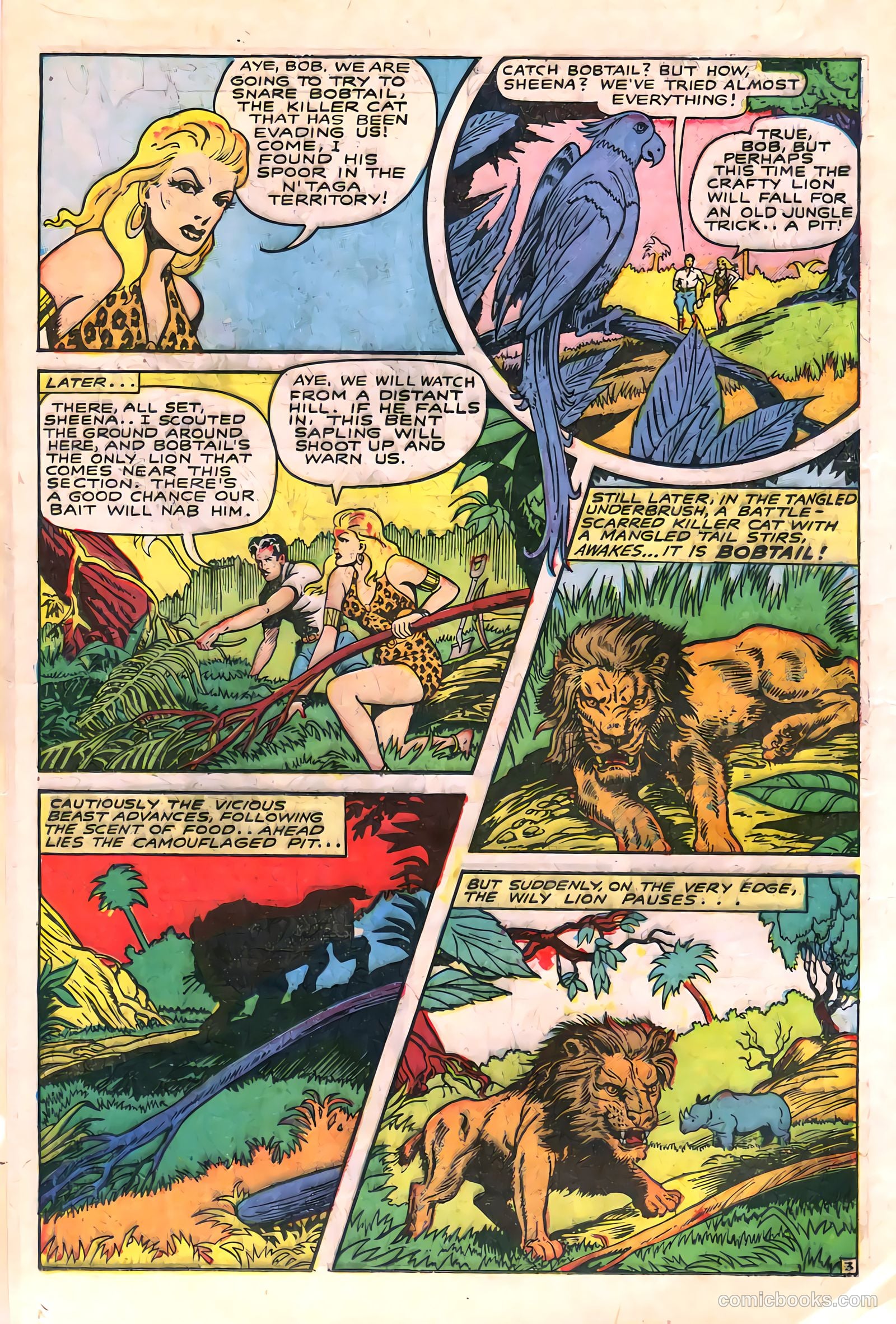 Sheena, Queen of the Jungle #6 — page 16 of 52