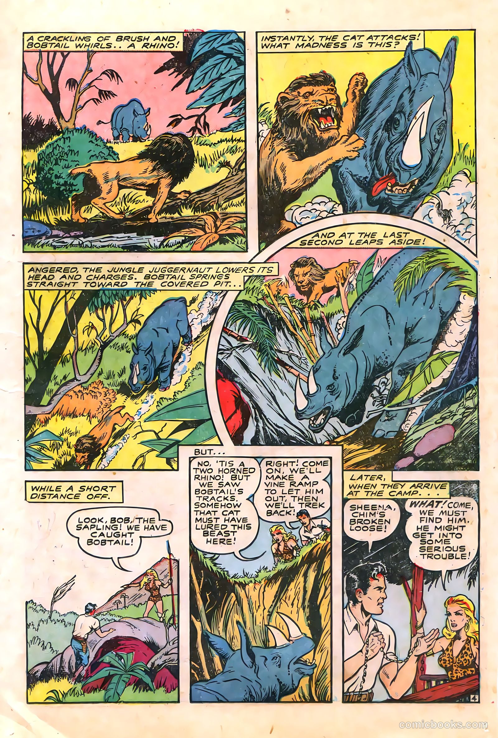 Sheena, Queen of the Jungle #6 — page 17 of 52