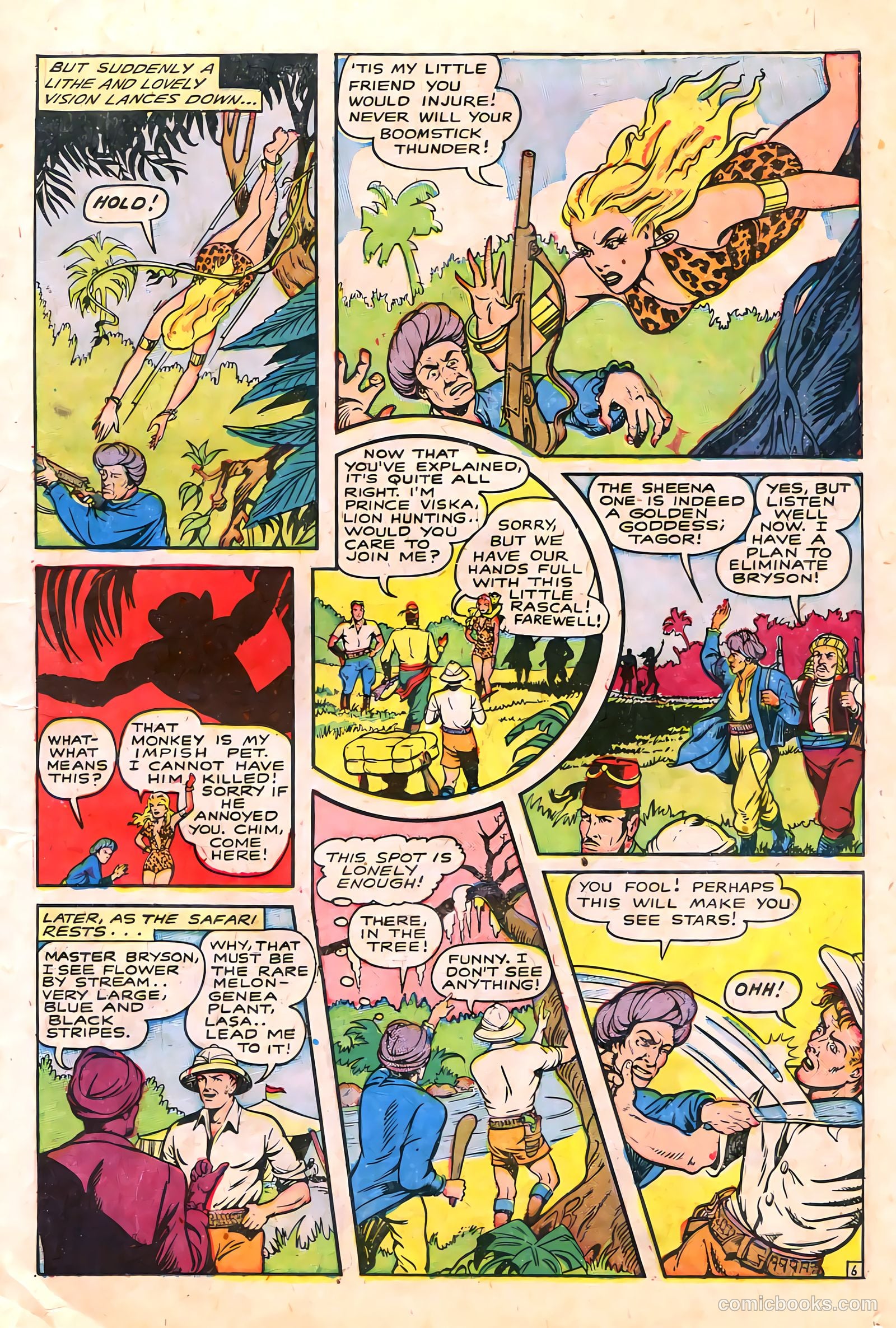 Sheena, Queen of the Jungle #6 — page 19 of 52