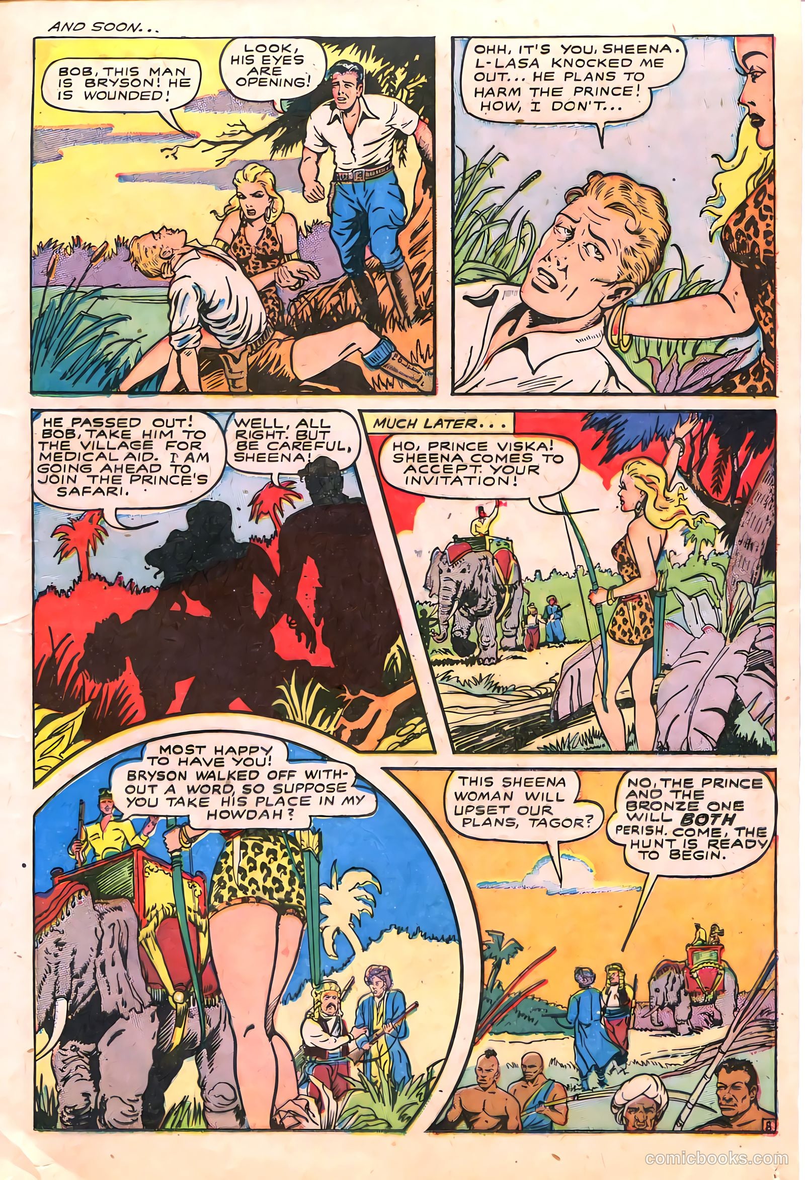 Sheena, Queen of the Jungle #6 — page 21 of 52