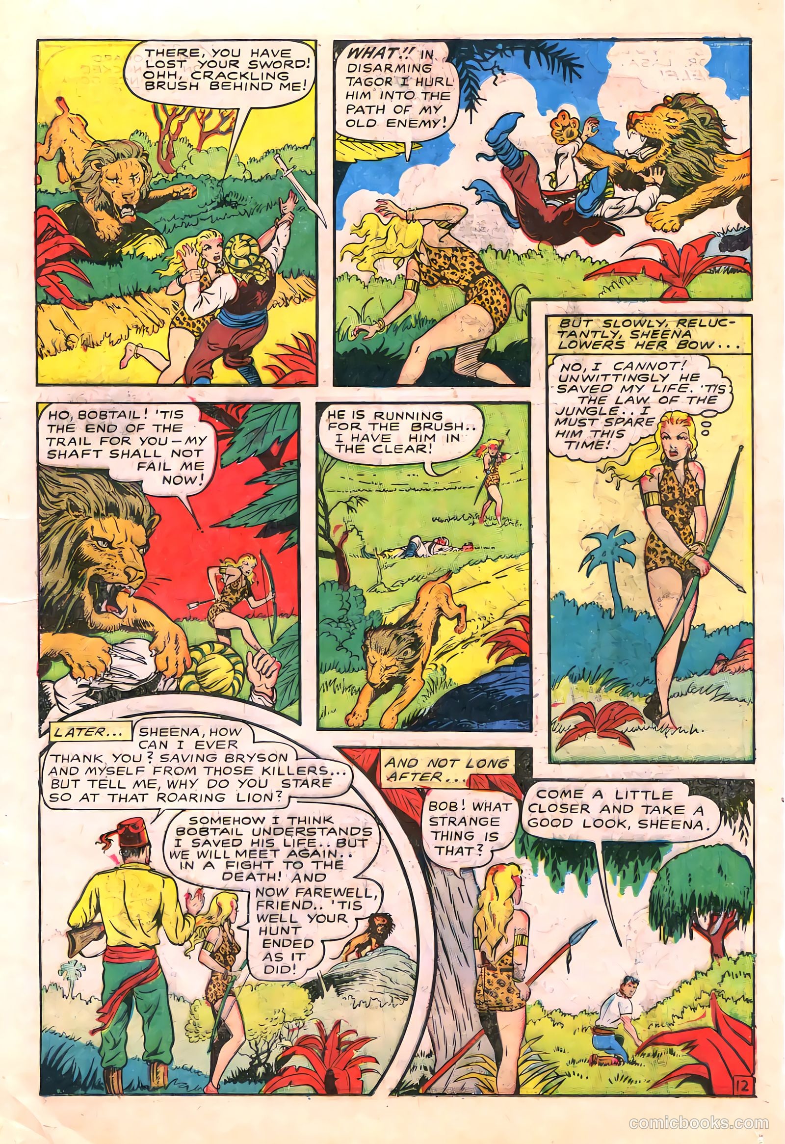 Sheena, Queen of the Jungle #6 — page 25 of 52
