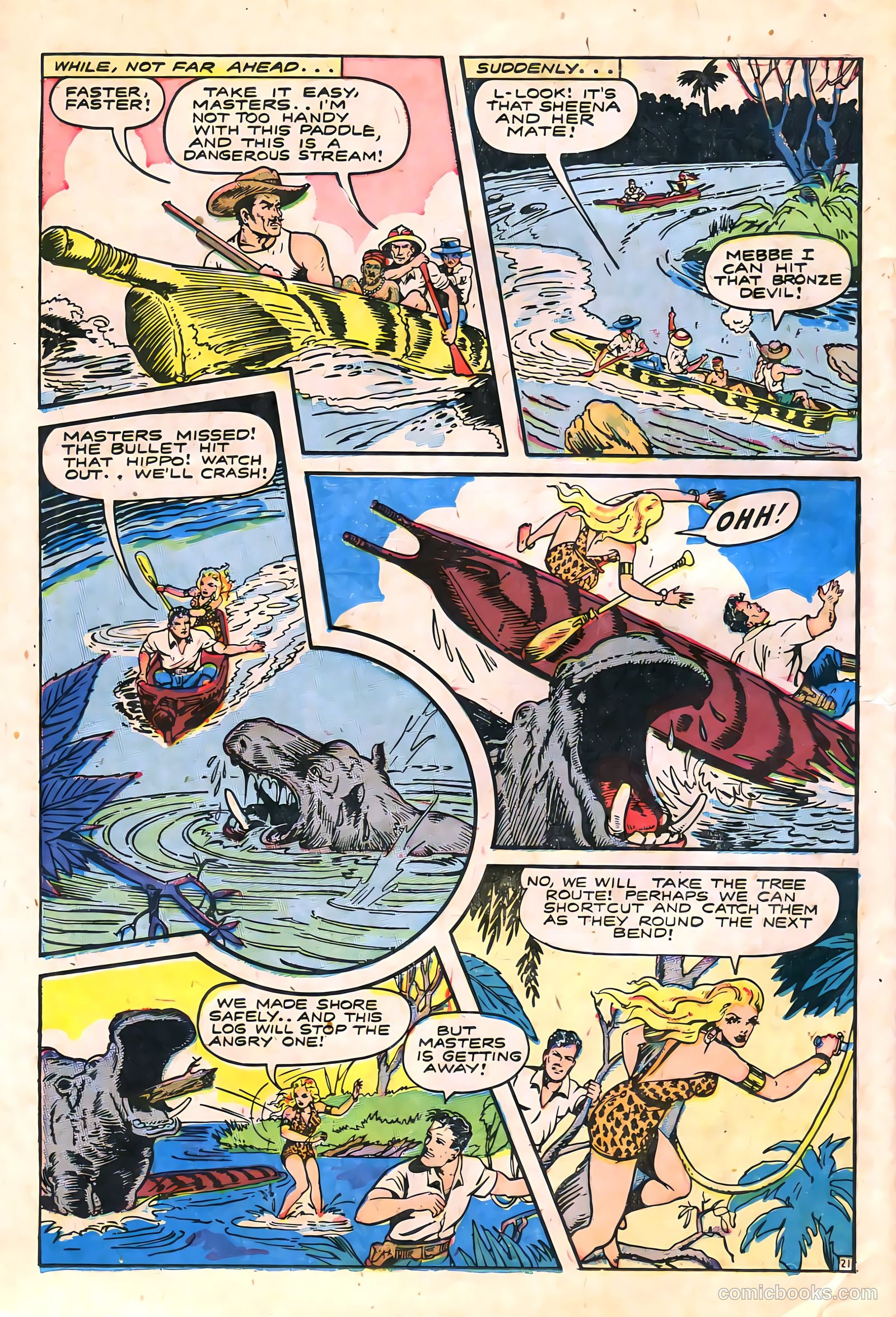 Sheena, Queen of the Jungle #6 — page 34 of 52