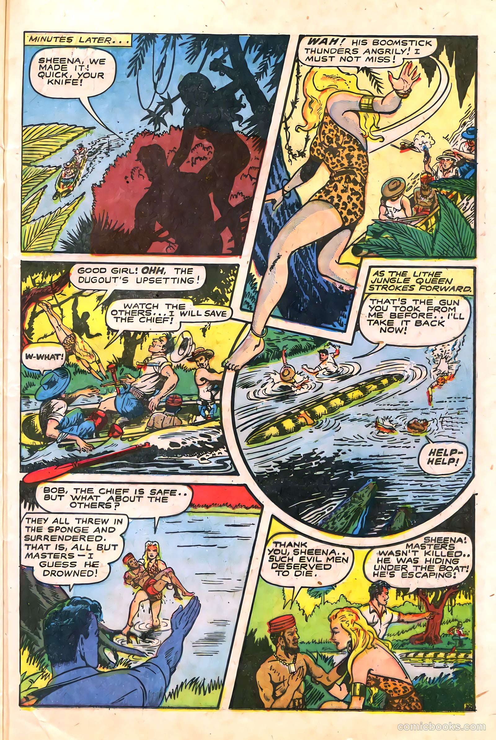 Sheena, Queen of the Jungle #6 — page 35 of 52
