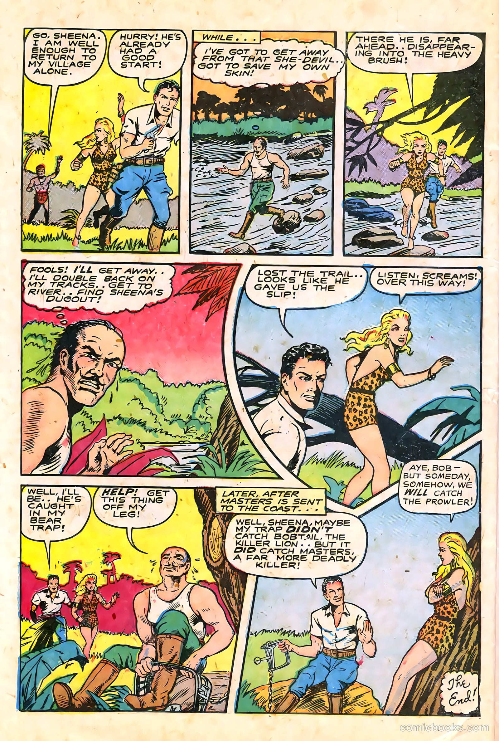 Sheena, Queen of the Jungle #6 — page 36 of 52