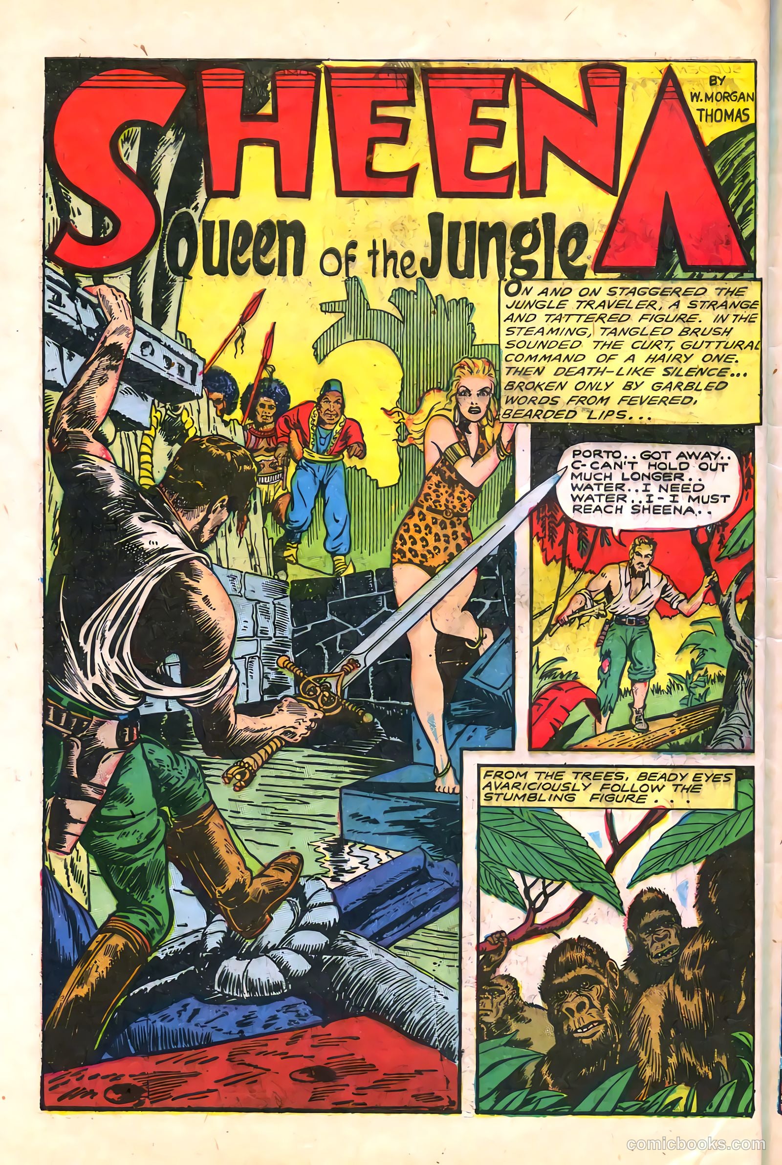 Sheena, Queen of the Jungle #6 — page 40 of 52