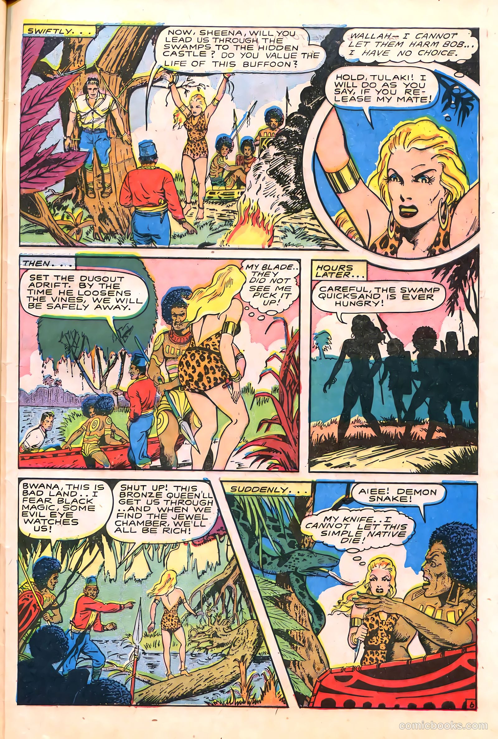 Sheena, Queen of the Jungle #6 — page 45 of 52