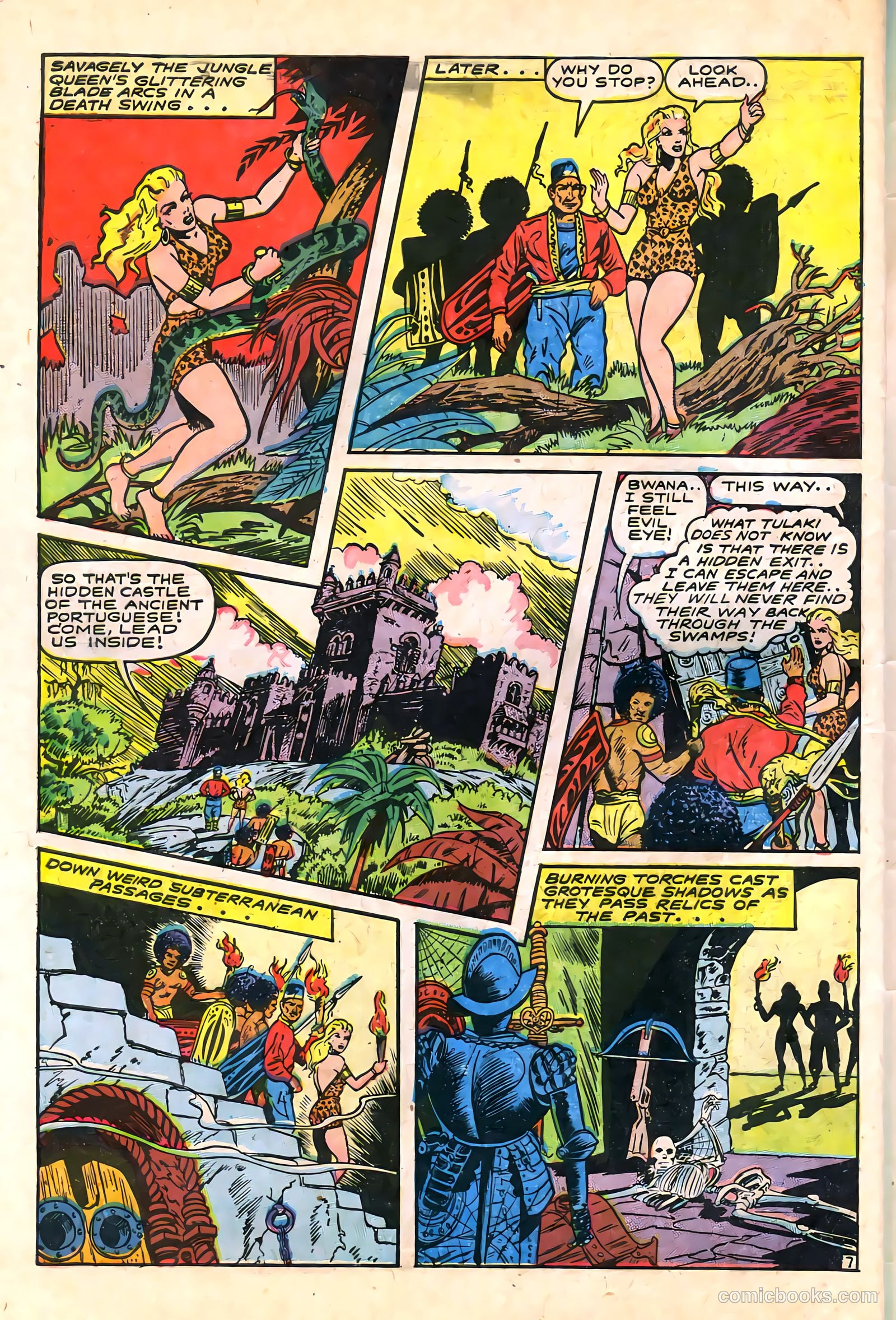 Sheena, Queen of the Jungle #6 — page 46 of 52