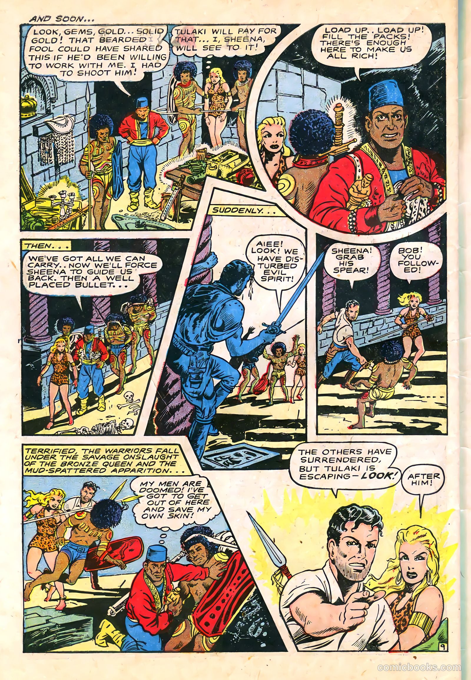 Sheena, Queen of the Jungle #6 — page 48 of 52