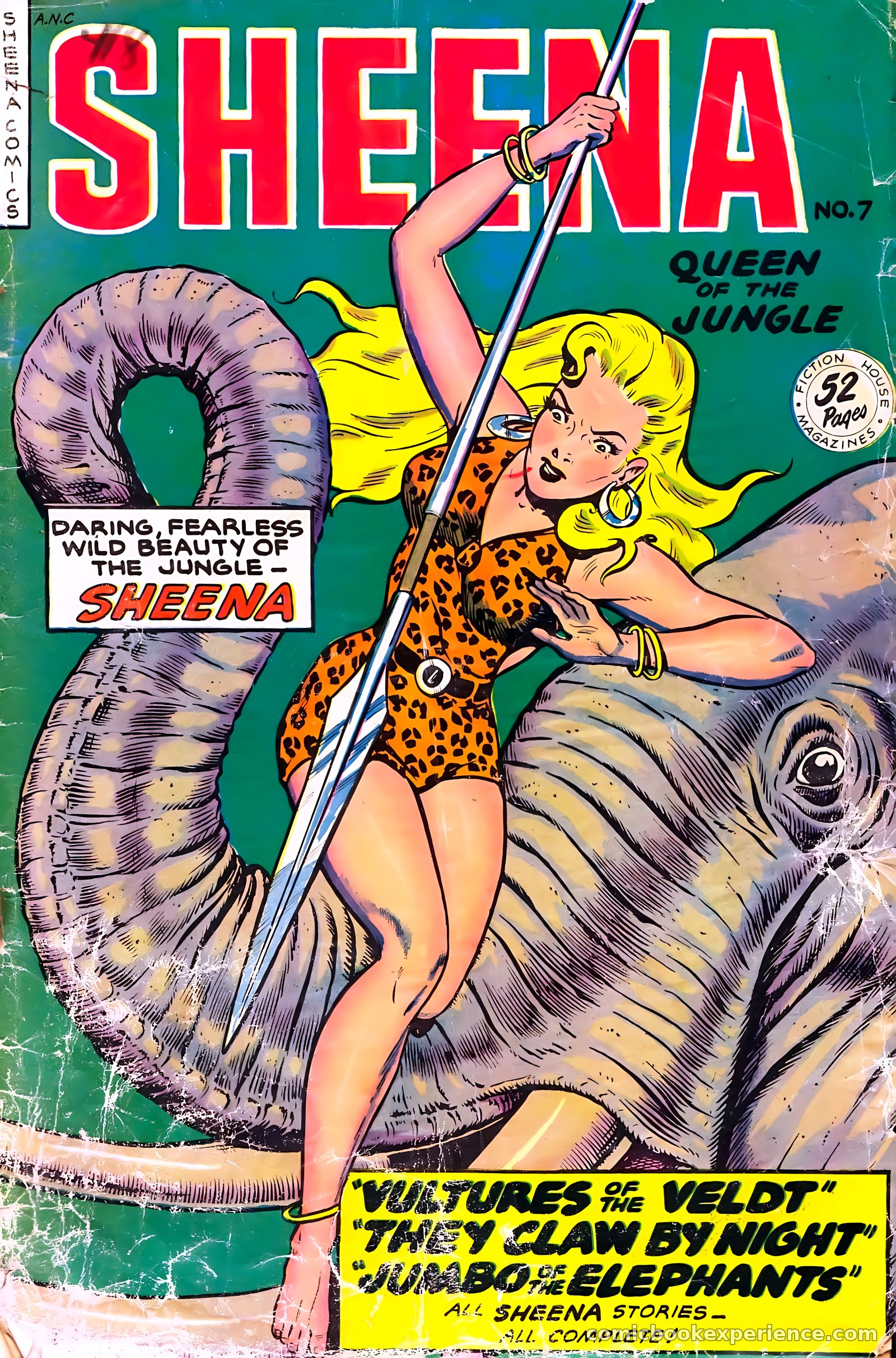 Sheena, Queen of the Jungle #7 — page 1 of 52