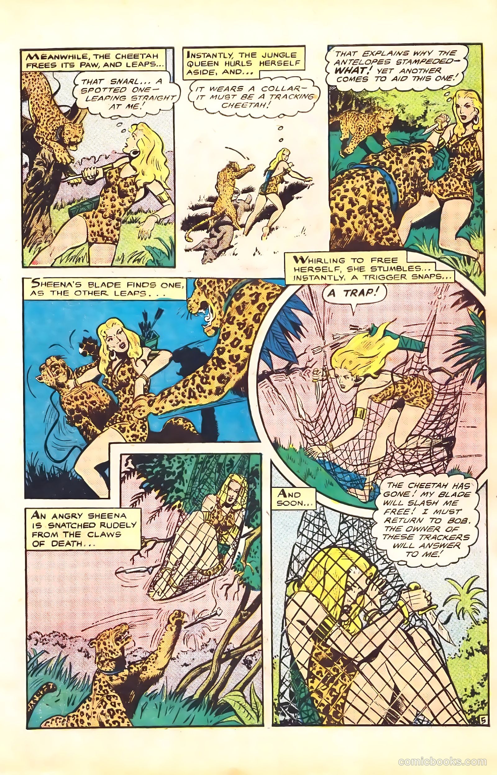 Sheena, Queen of the Jungle #7 — page 7 of 52