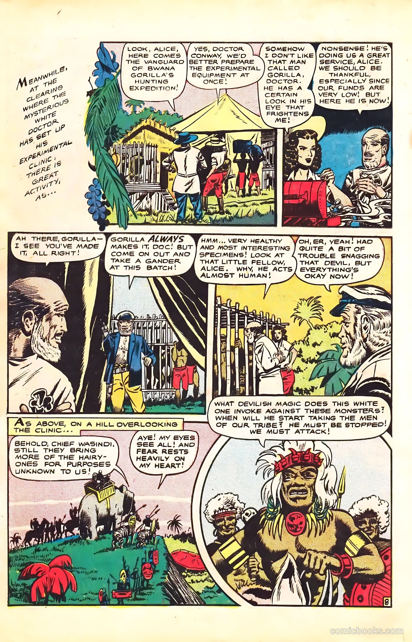 Sheena, Queen of the Jungle #7 — page 10 of 52