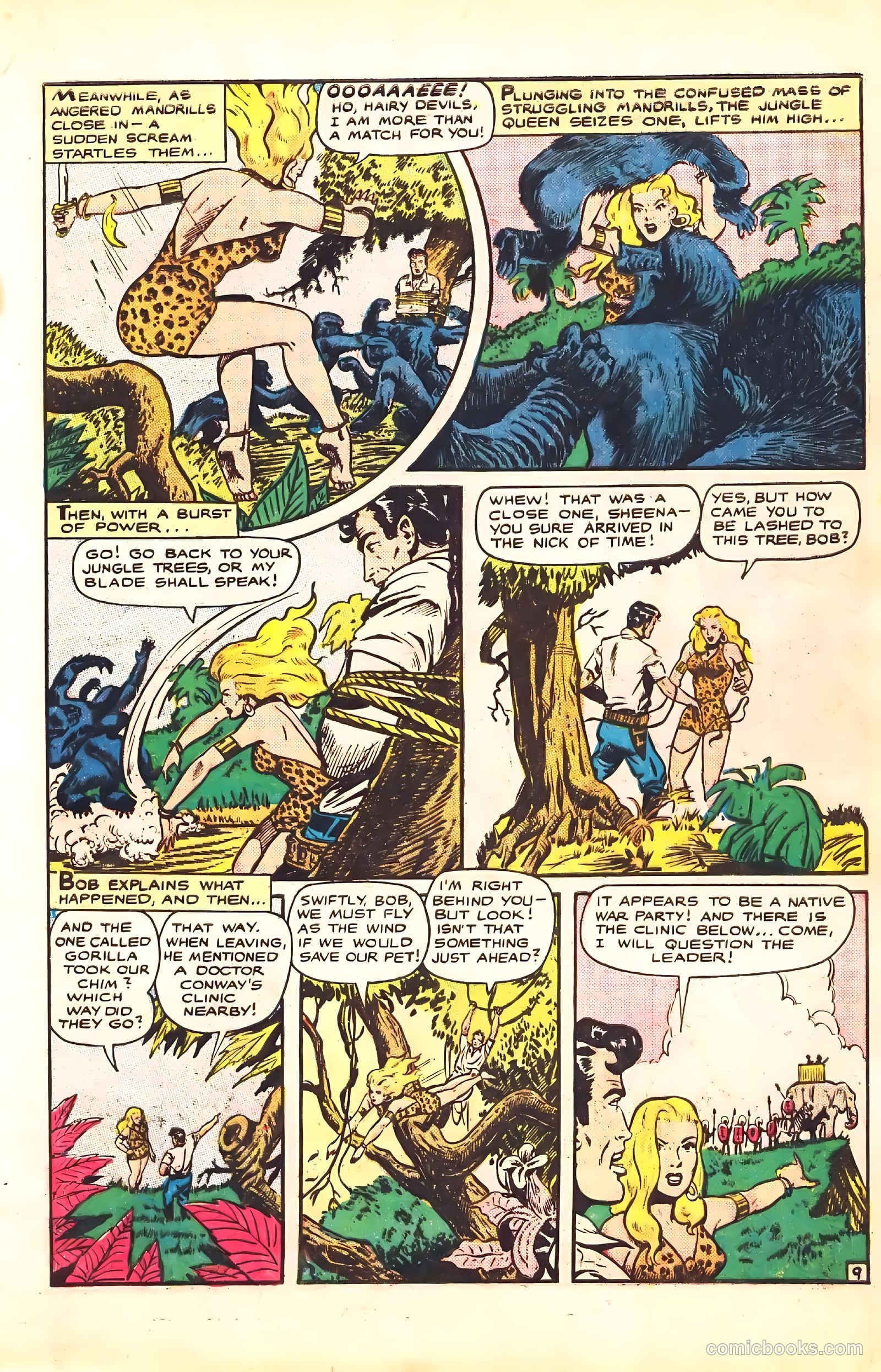 Sheena, Queen of the Jungle #7 — page 11 of 52