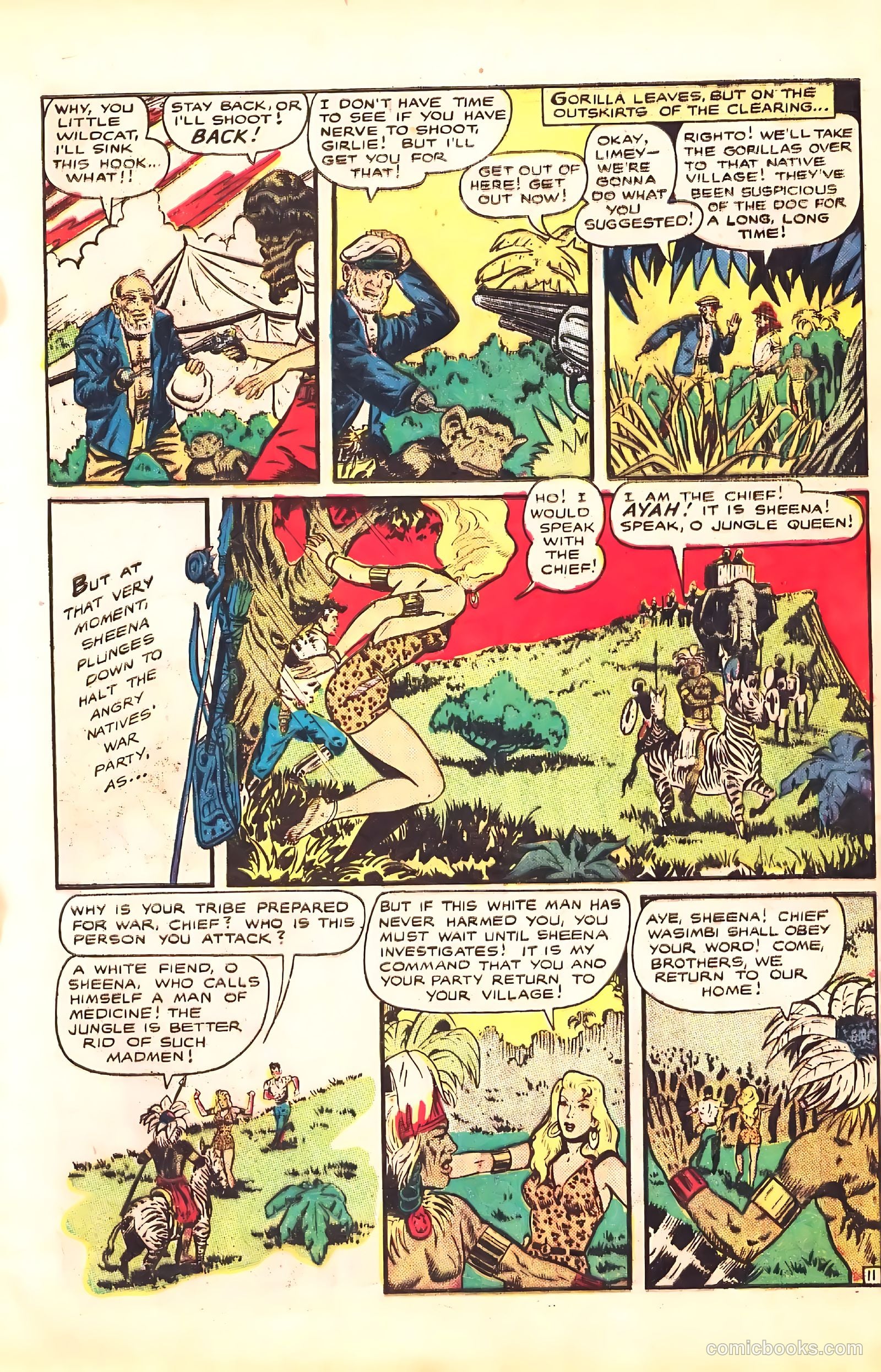 Sheena, Queen of the Jungle #7 — page 13 of 52