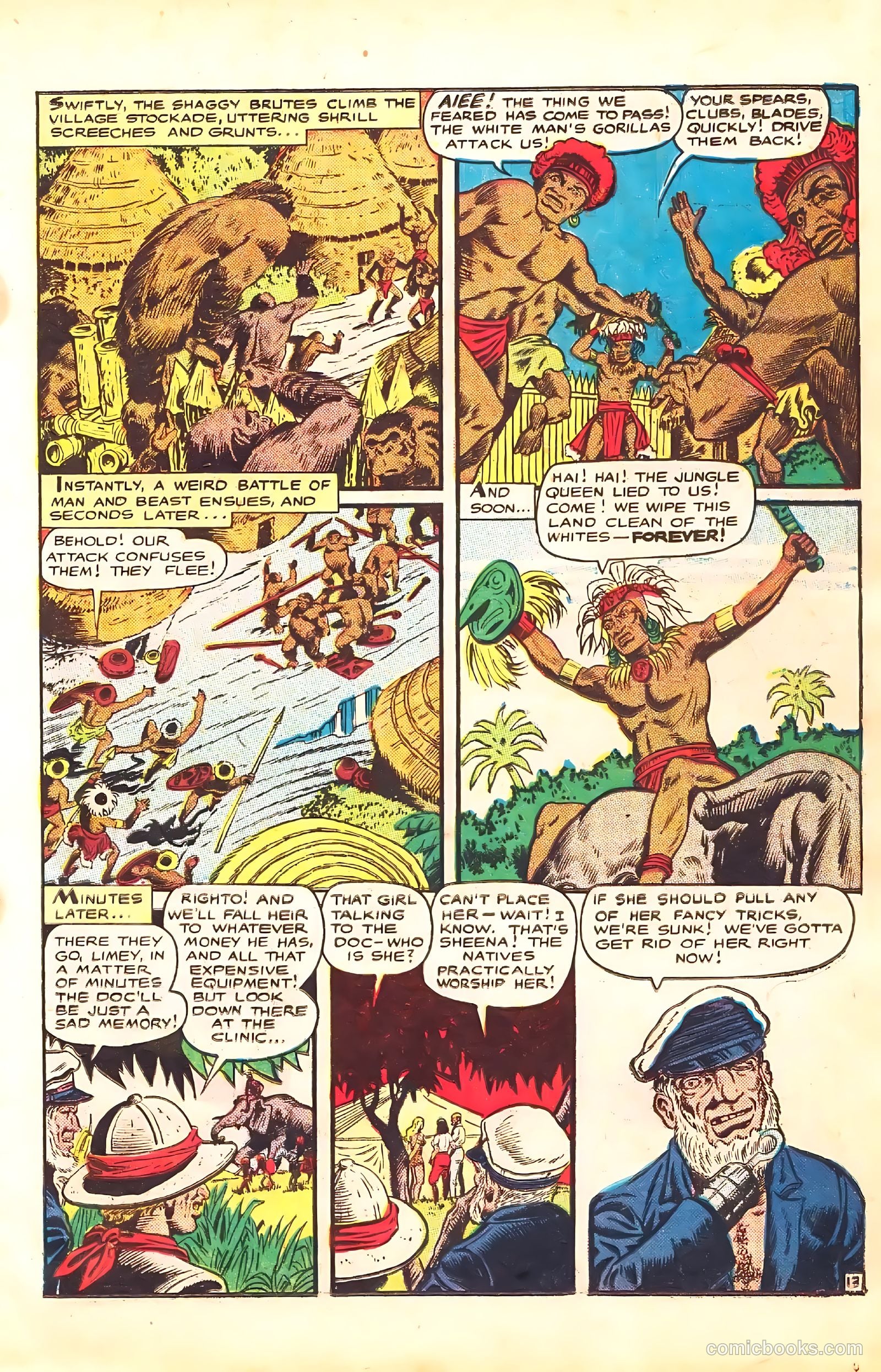 Sheena, Queen of the Jungle #7 — page 15 of 52