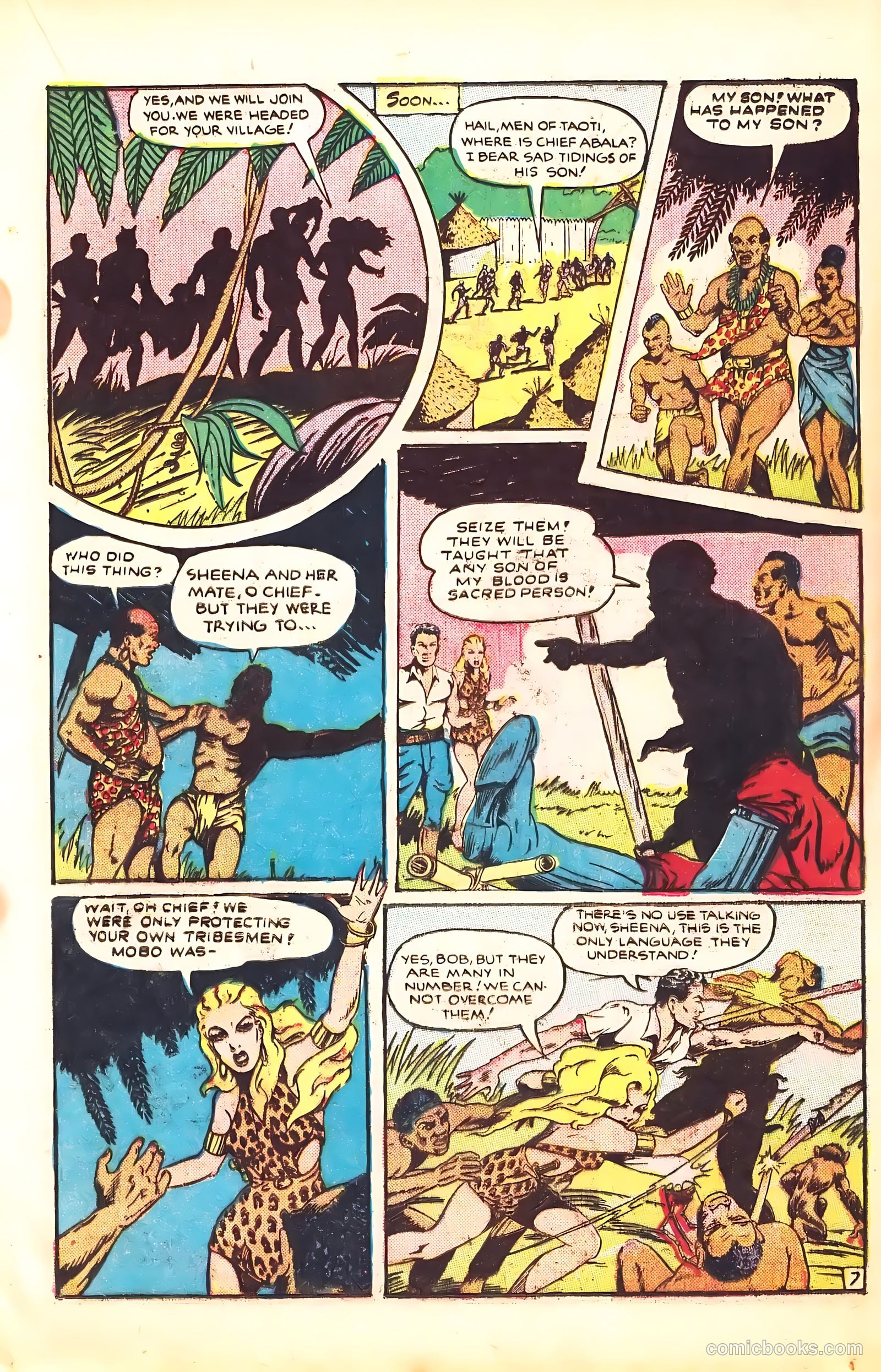 Sheena, Queen of the Jungle #7 — page 25 of 52