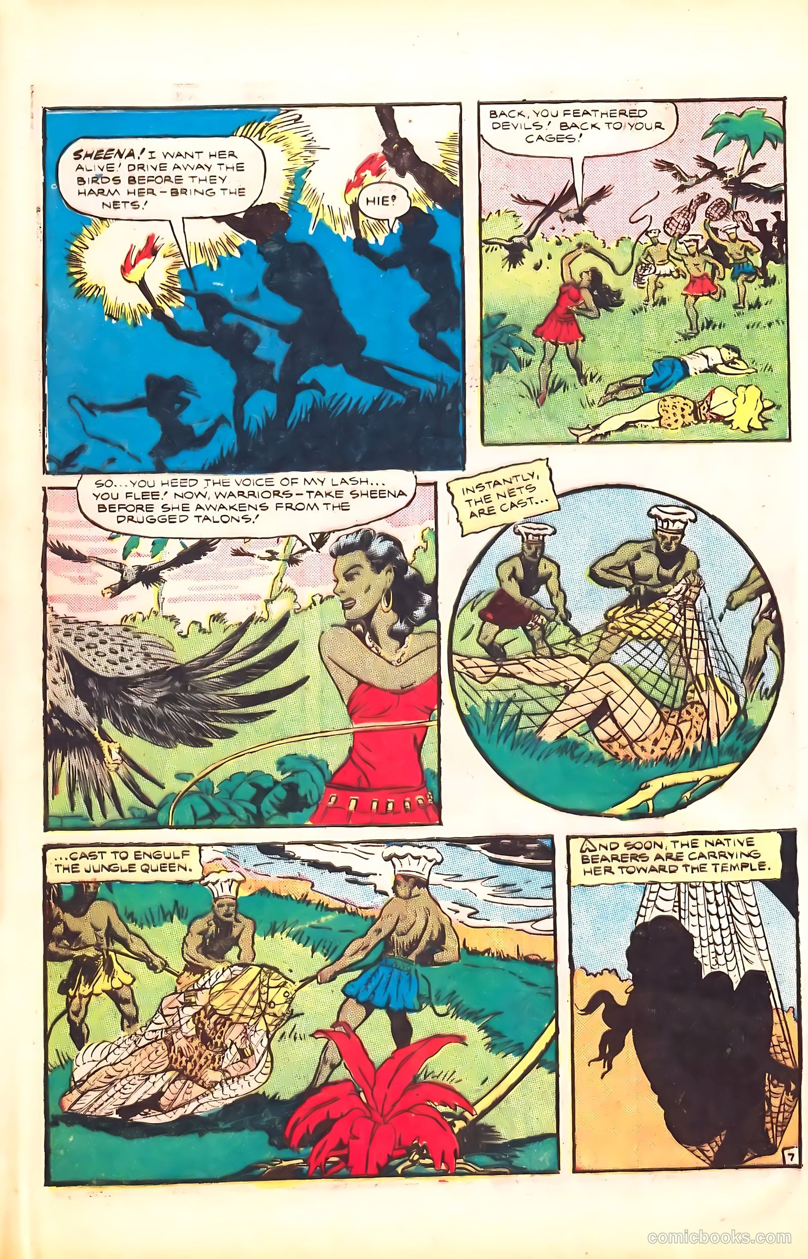 Sheena, Queen of the Jungle #7 — page 40 of 52