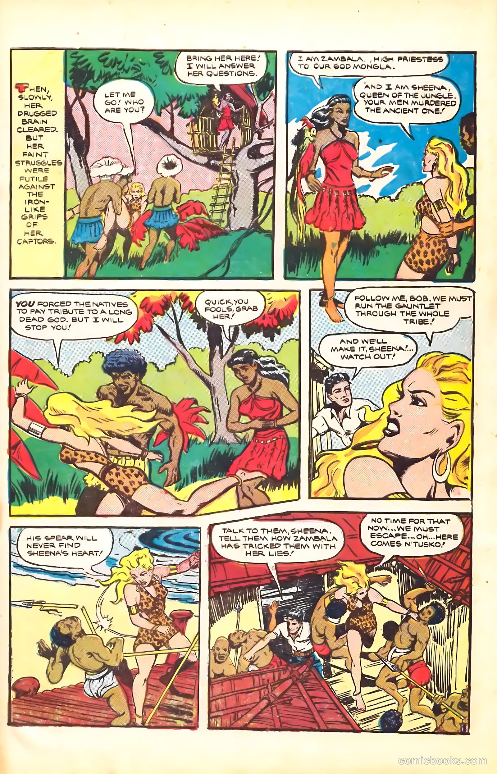 Sheena, Queen of the Jungle #7 — page 41 of 52
