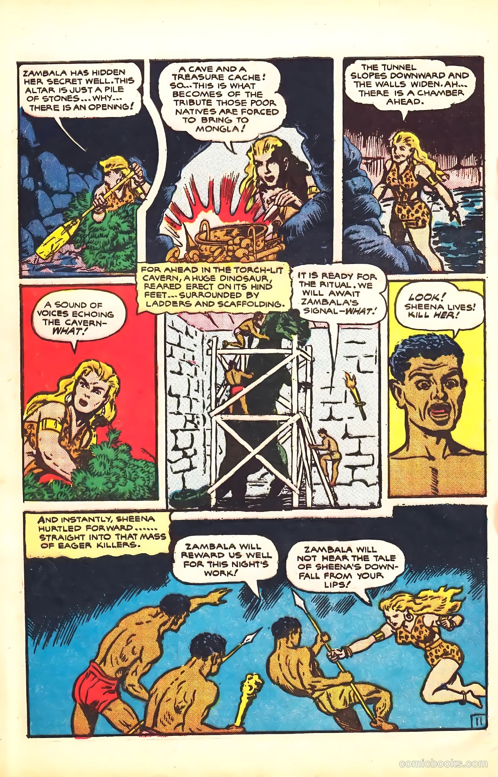 Sheena, Queen of the Jungle #7 — page 44 of 52