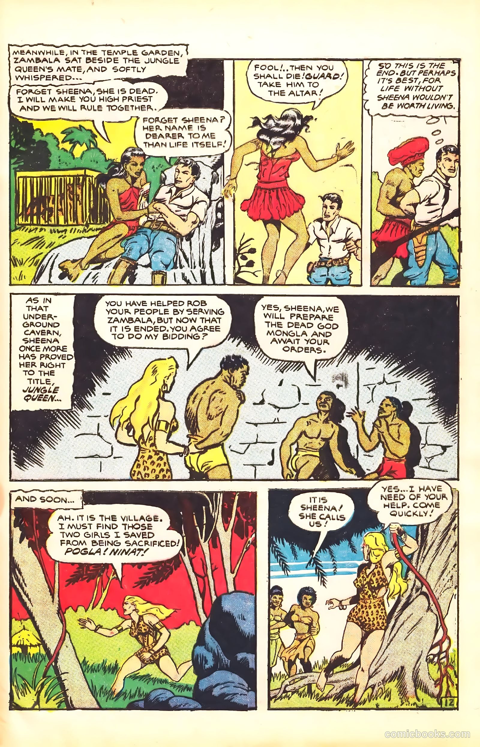 Sheena, Queen of the Jungle #7 — page 45 of 52