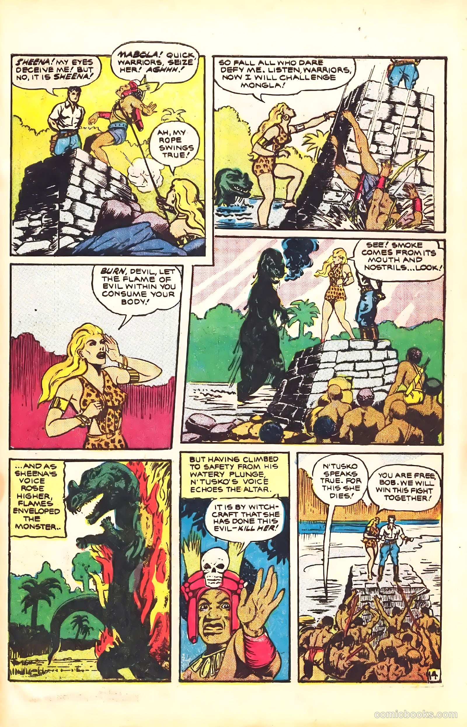 Sheena, Queen of the Jungle #7 — page 47 of 52