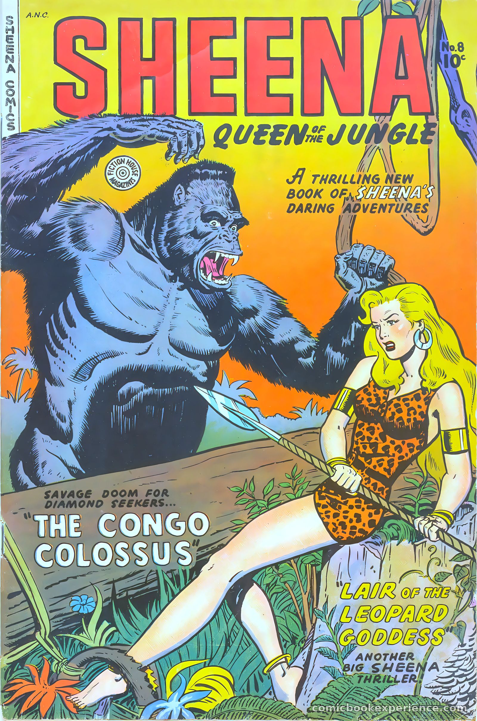 Sheena Queen of the Jungle #8 — page 1 of 36