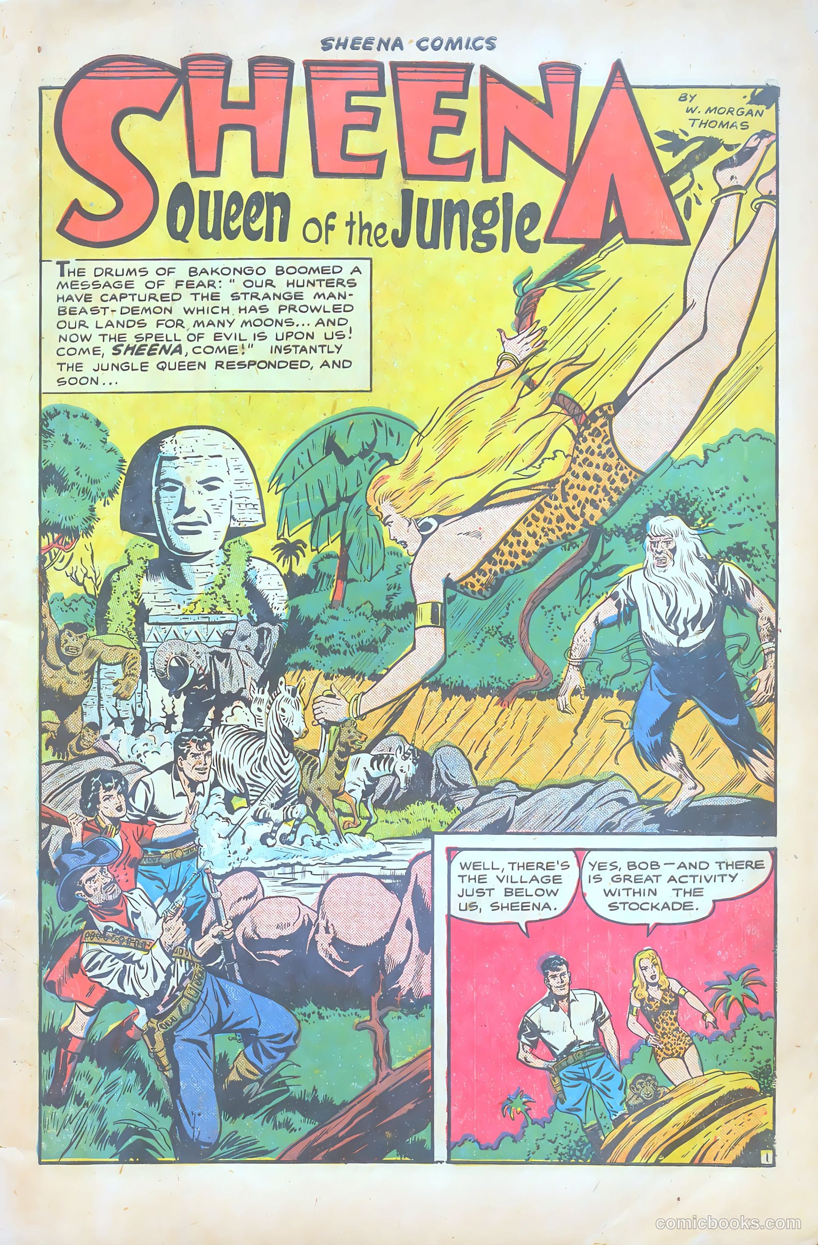 Sheena Queen of the Jungle #8 — page 3 of 36