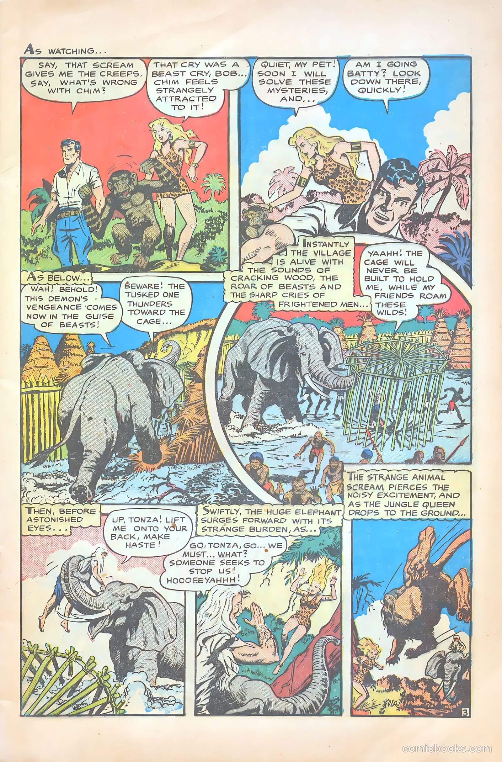 Sheena Queen of the Jungle #8 — page 5 of 36