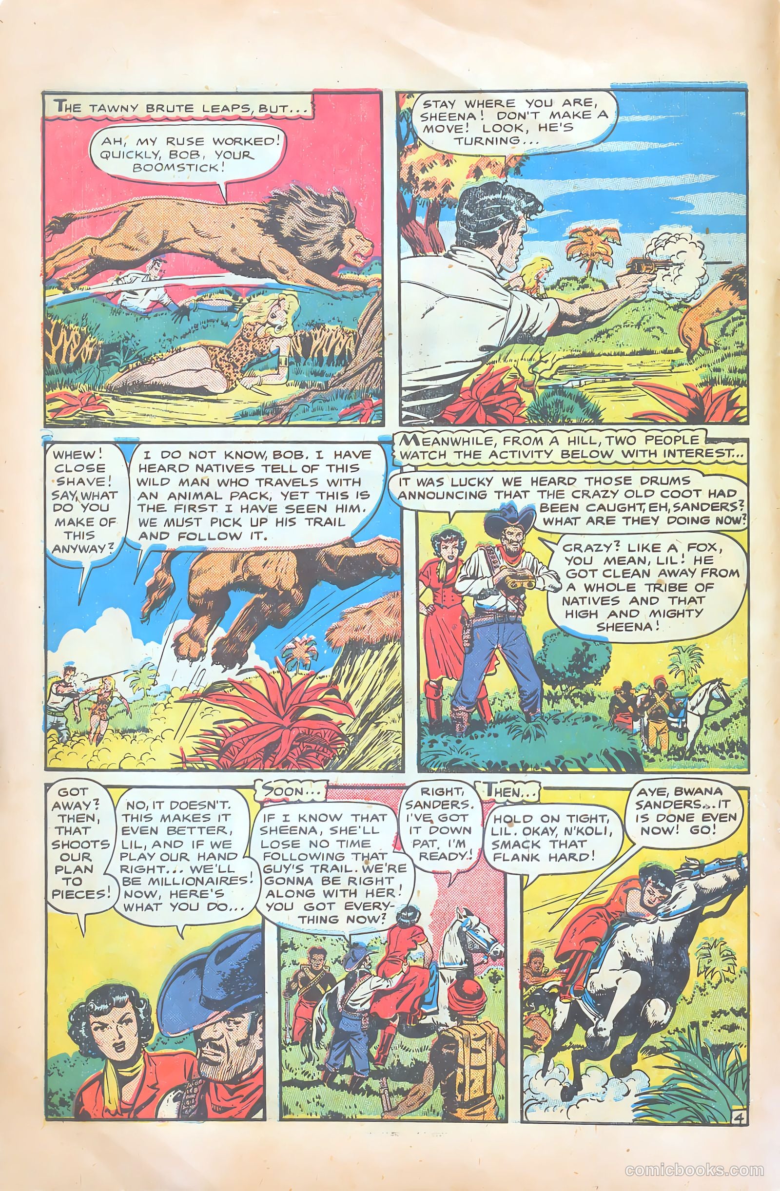 Sheena Queen of the Jungle #8 — page 6 of 36