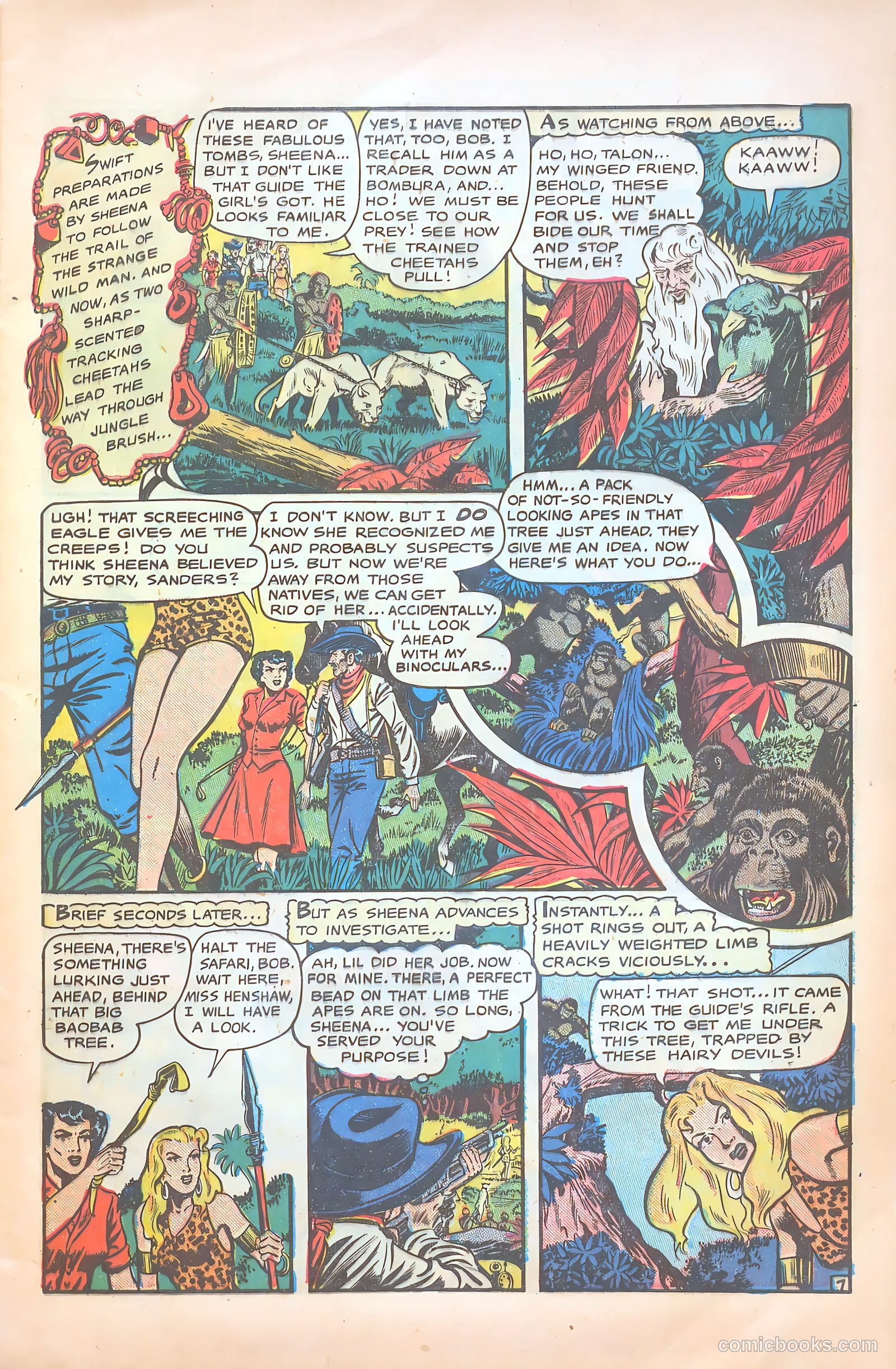 Sheena Queen of the Jungle #8 — page 9 of 36