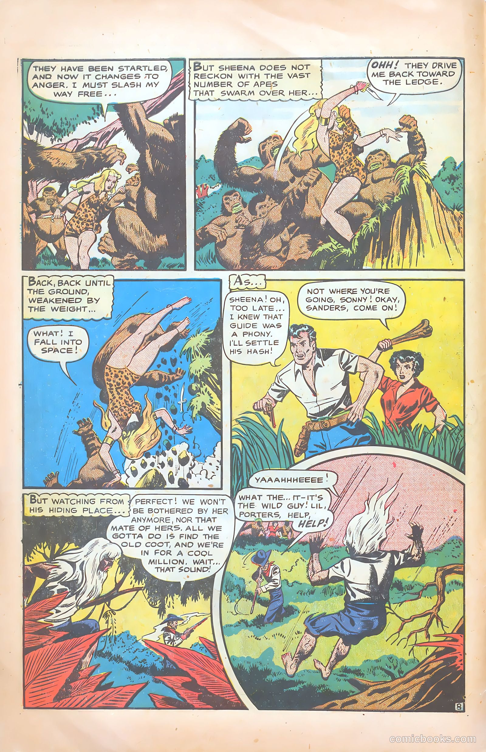 Sheena Queen of the Jungle #8 — page 10 of 36