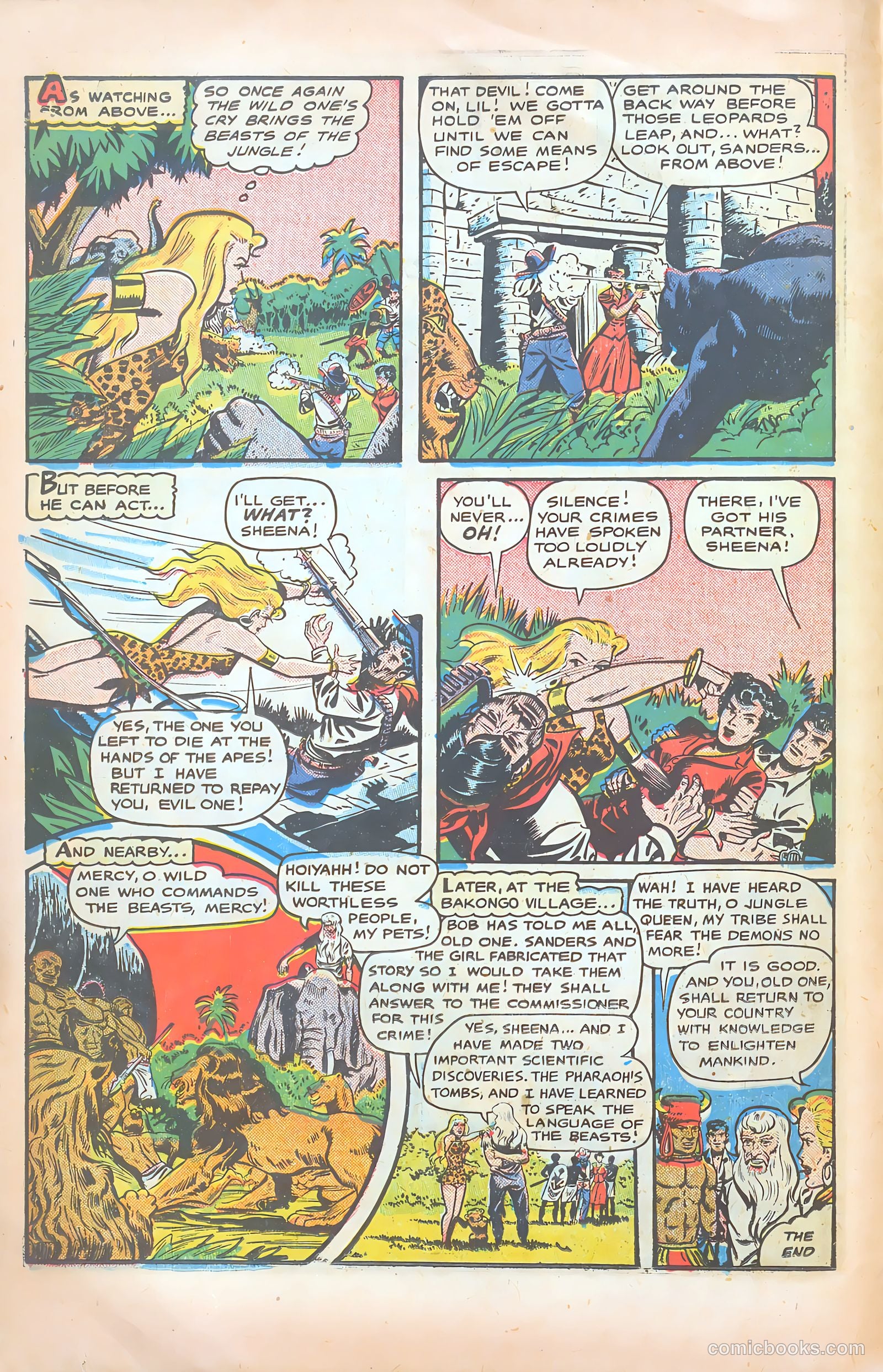 Sheena Queen of the Jungle #8 — page 14 of 36