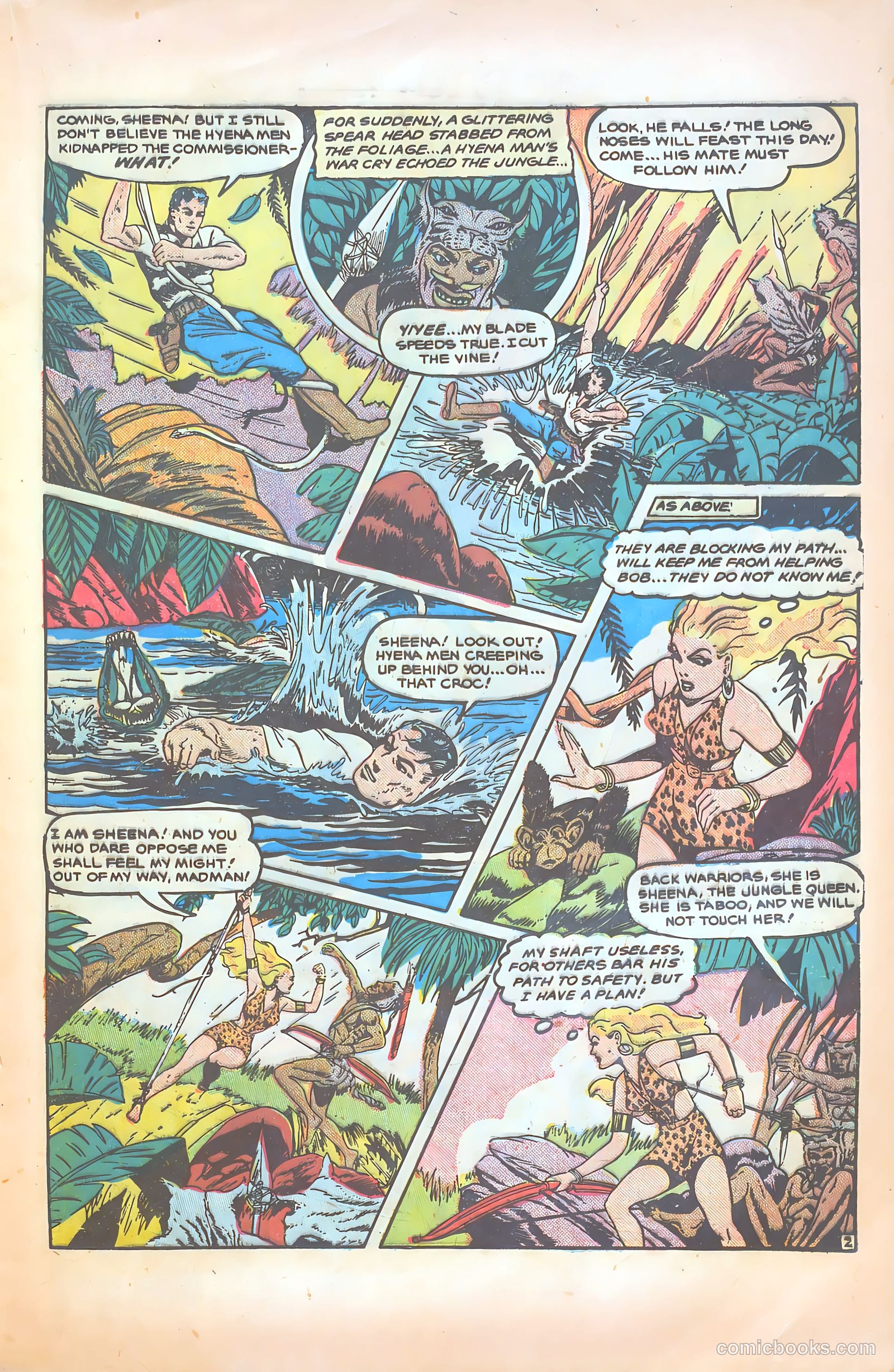 Sheena Queen of the Jungle #8 — page 17 of 36