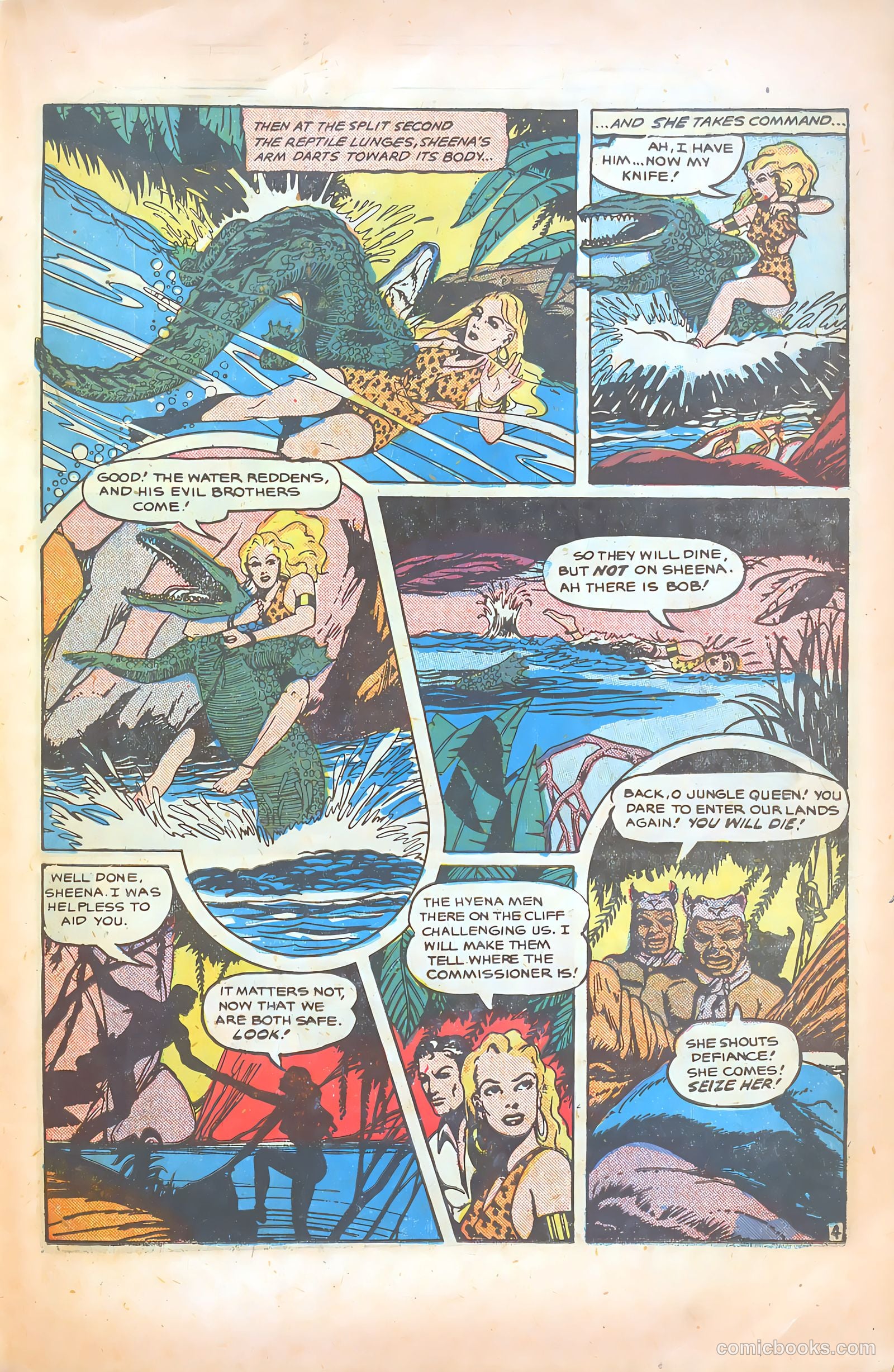 Sheena Queen of the Jungle #8 — page 19 of 36