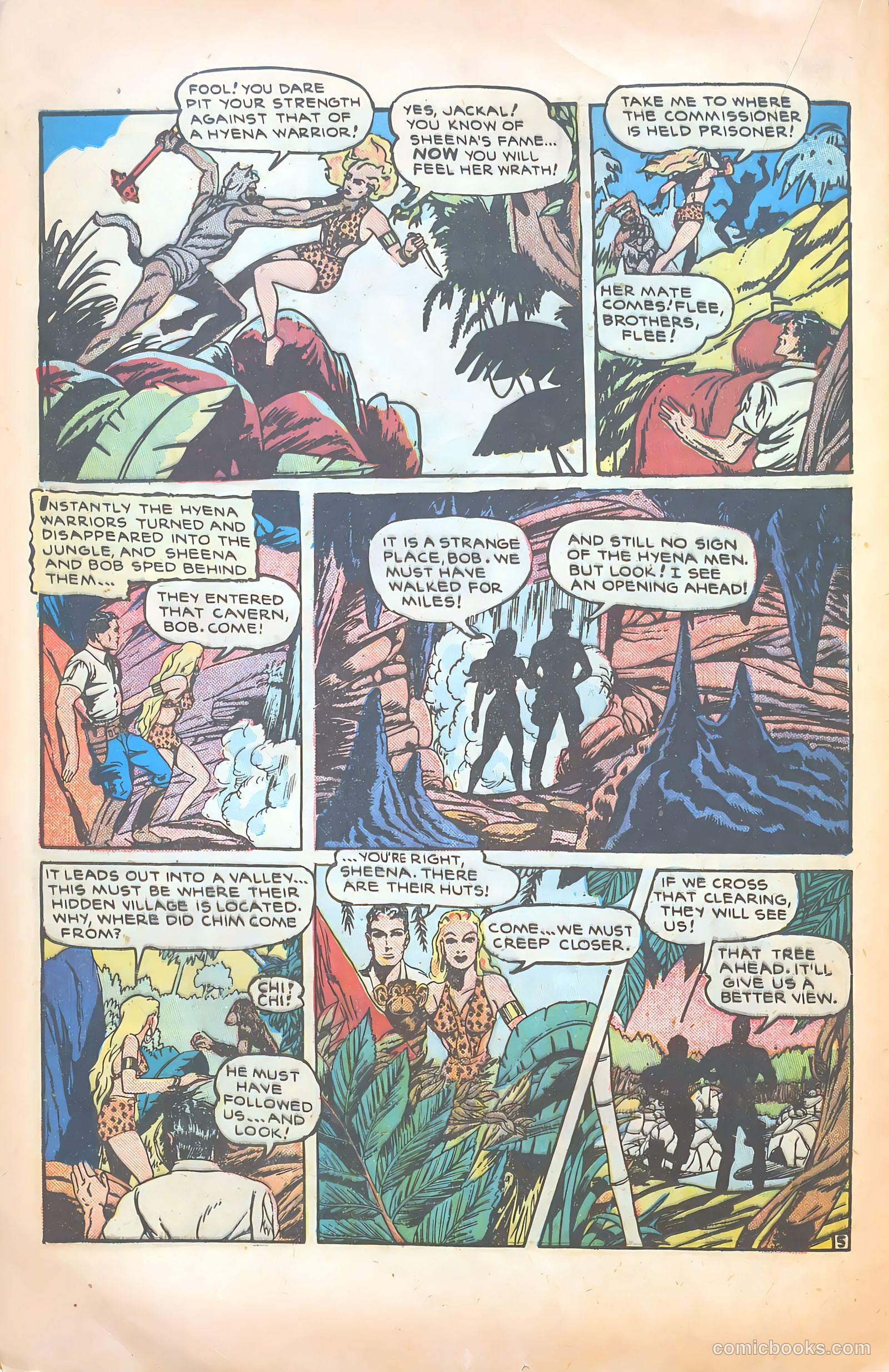 Sheena Queen of the Jungle #8 — page 20 of 36
