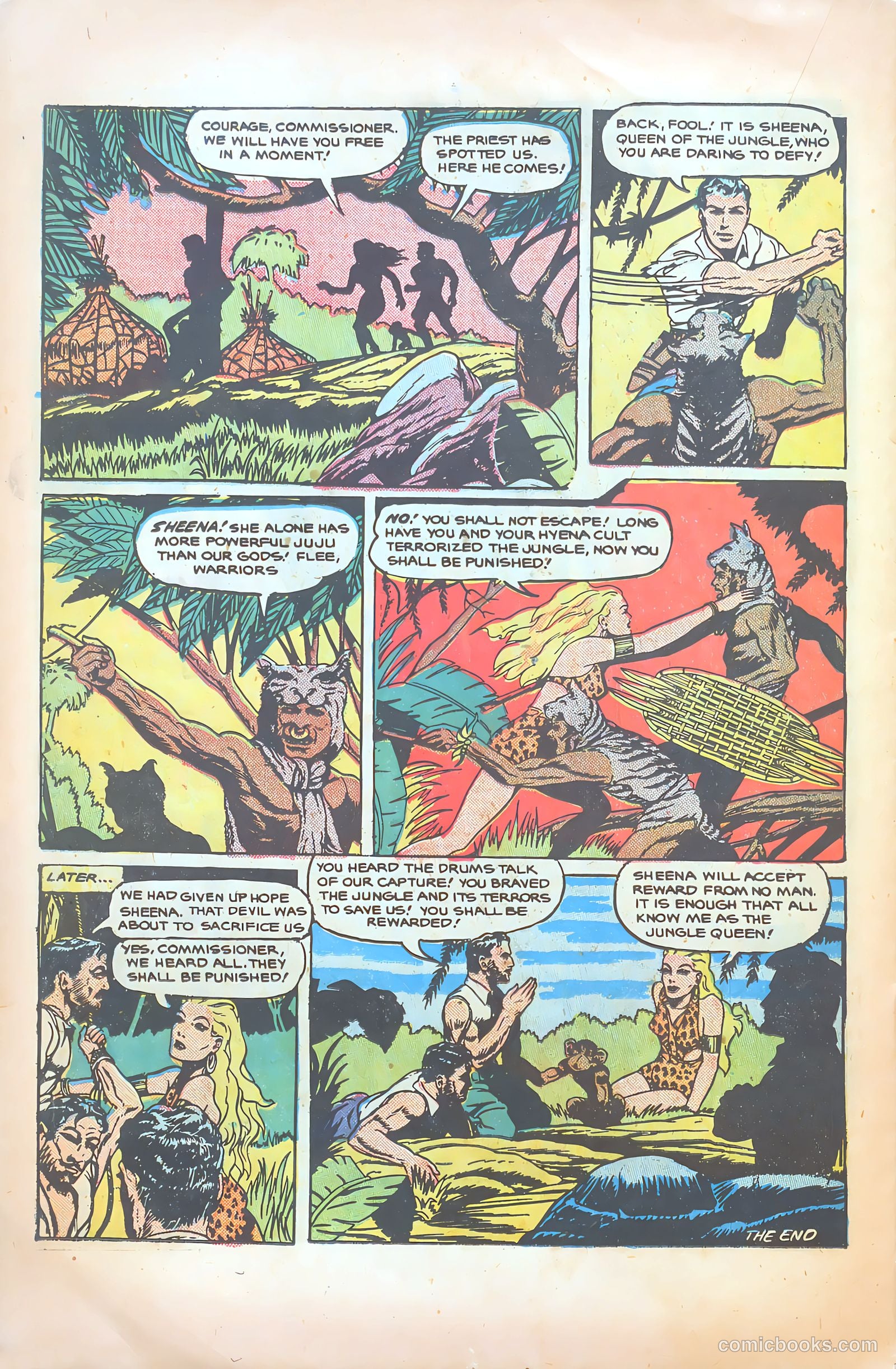 Sheena Queen of the Jungle #8 — page 22 of 36
