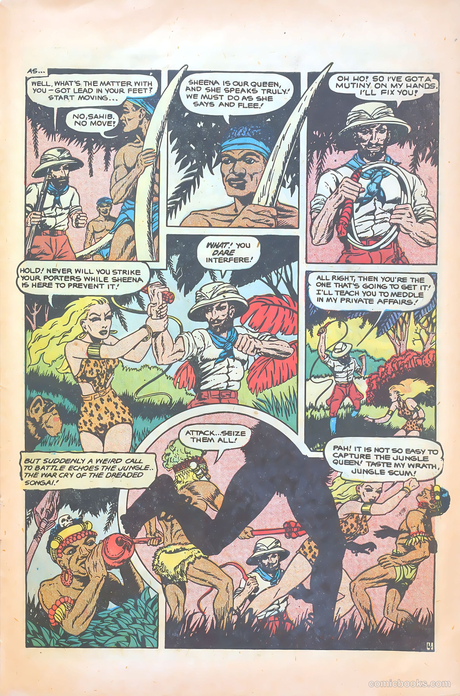 Sheena Queen of the Jungle #8 — page 27 of 36