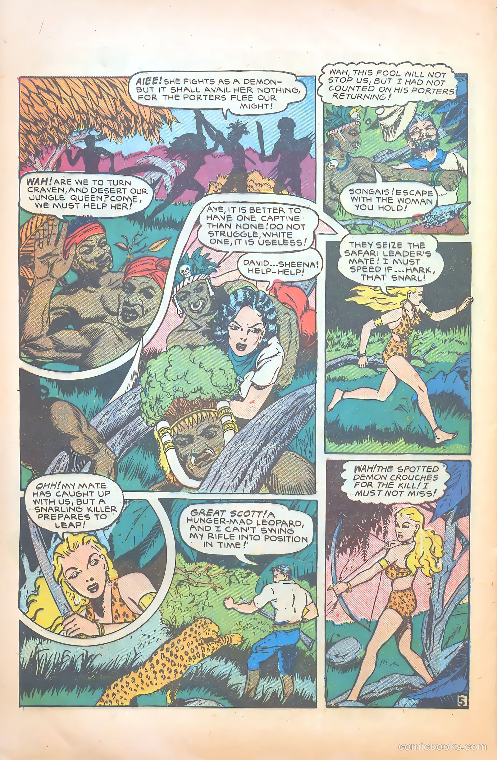 Sheena Queen of the Jungle #8 — page 28 of 36