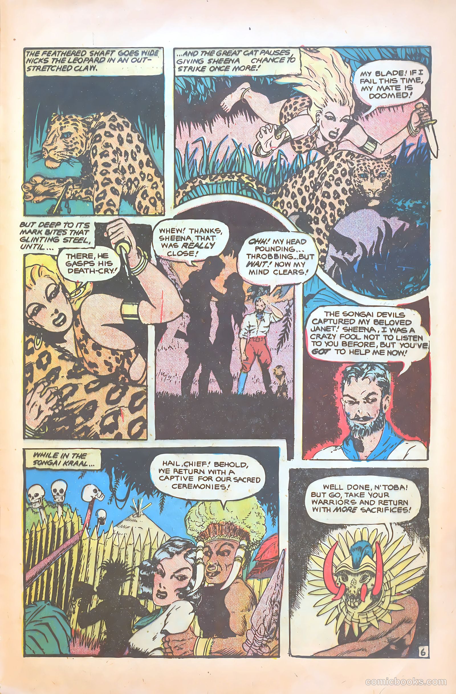 Sheena Queen of the Jungle #8 — page 29 of 36