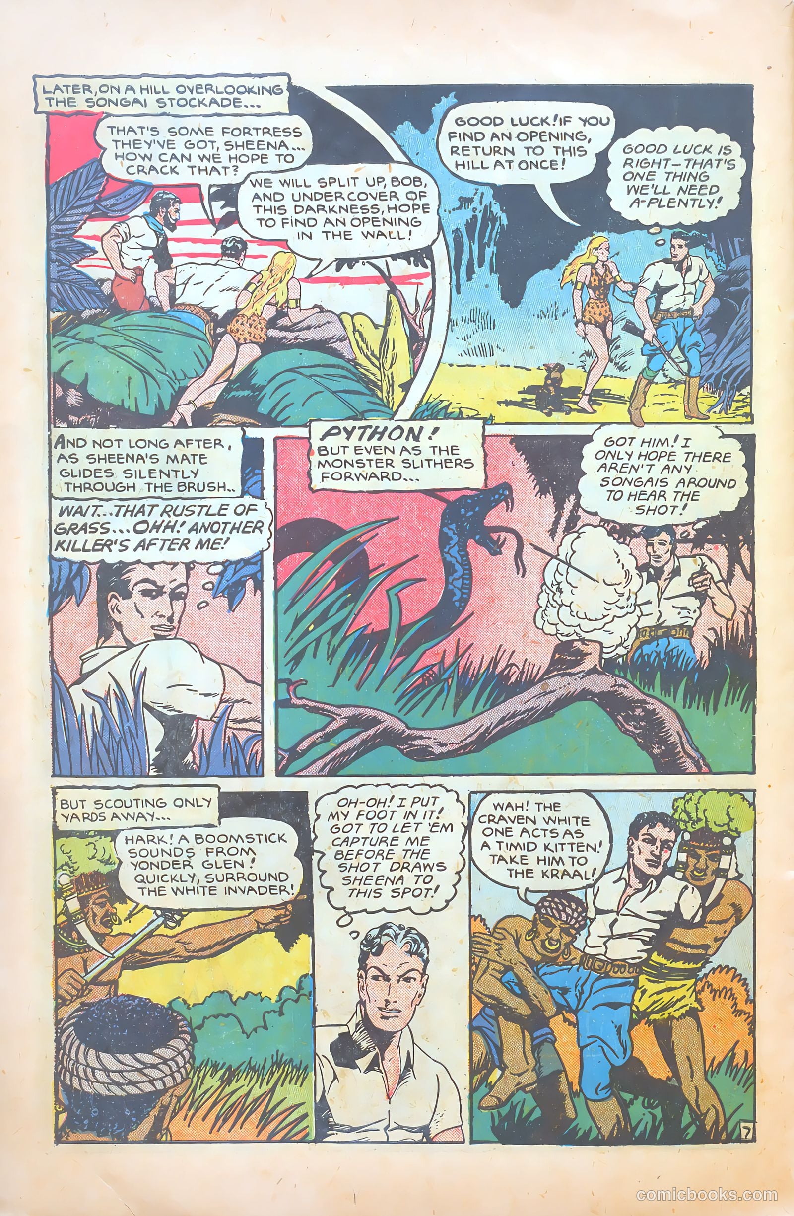 Sheena Queen of the Jungle #8 — page 30 of 36