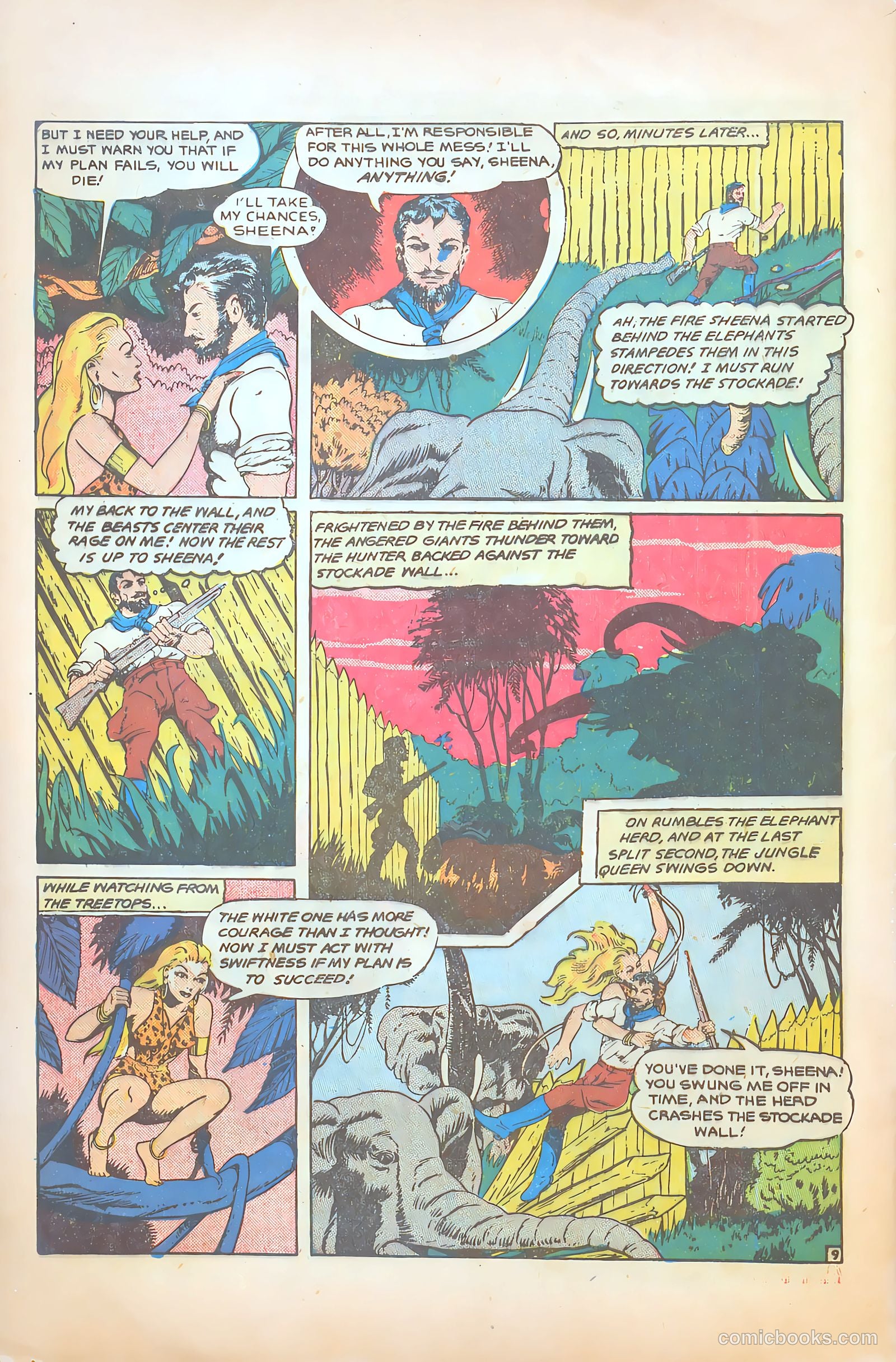 Sheena Queen of the Jungle #8 — page 32 of 36