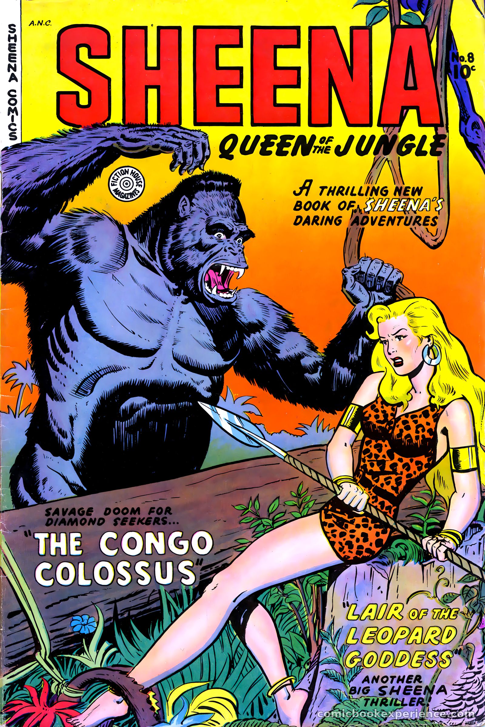 Sheena, Queen of the Jungle #8 — page 1 of 37