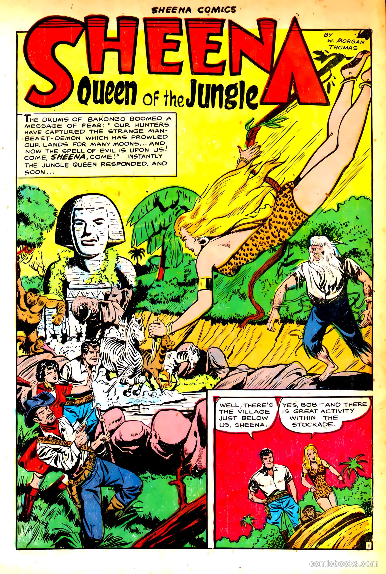 Sheena, Queen of the Jungle #8 — page 4 of 37