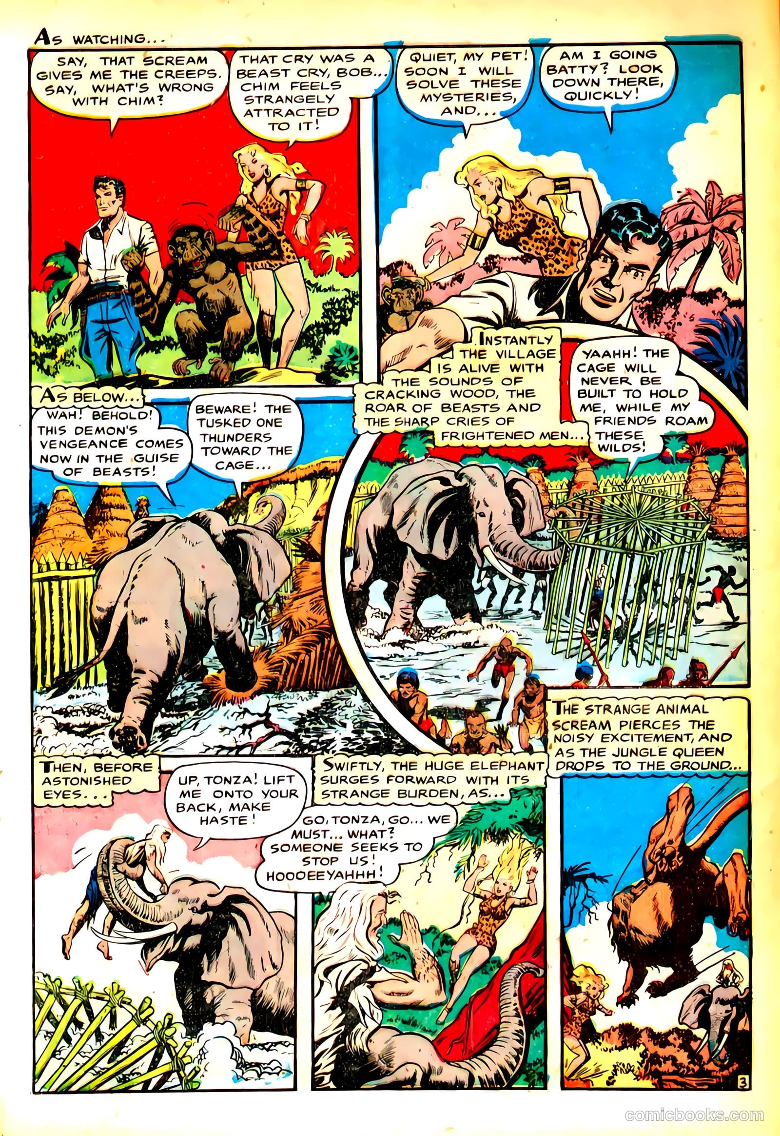 Sheena, Queen of the Jungle #8 — page 6 of 37