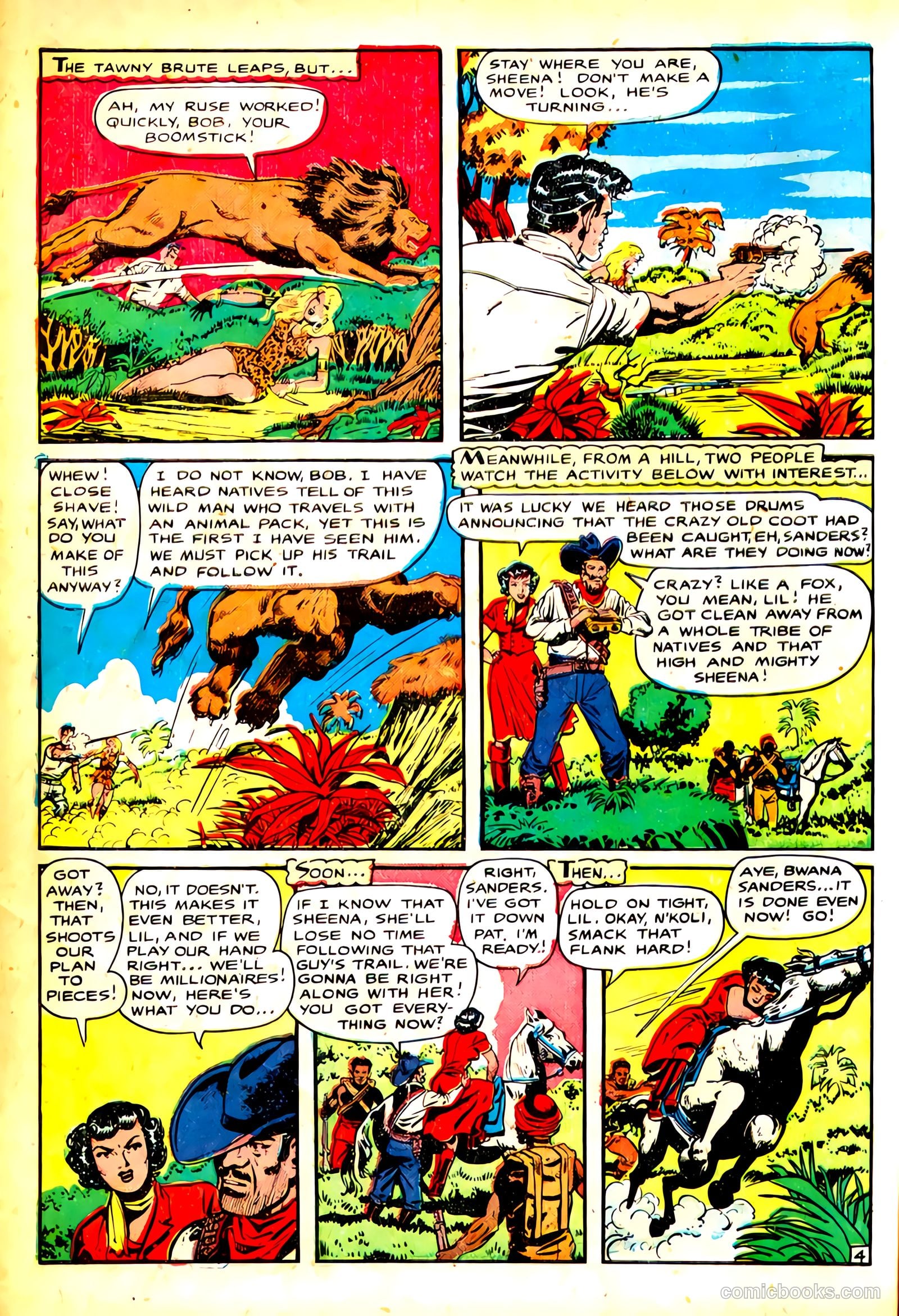 Sheena, Queen of the Jungle #8 — page 7 of 37