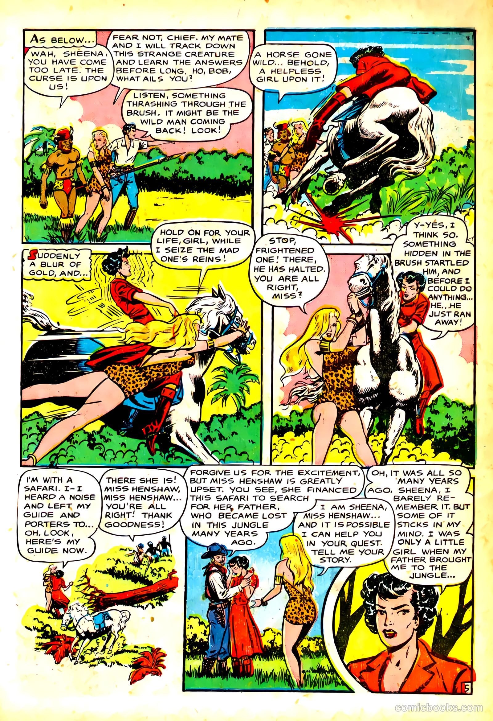 Sheena, Queen of the Jungle #8 — page 8 of 37