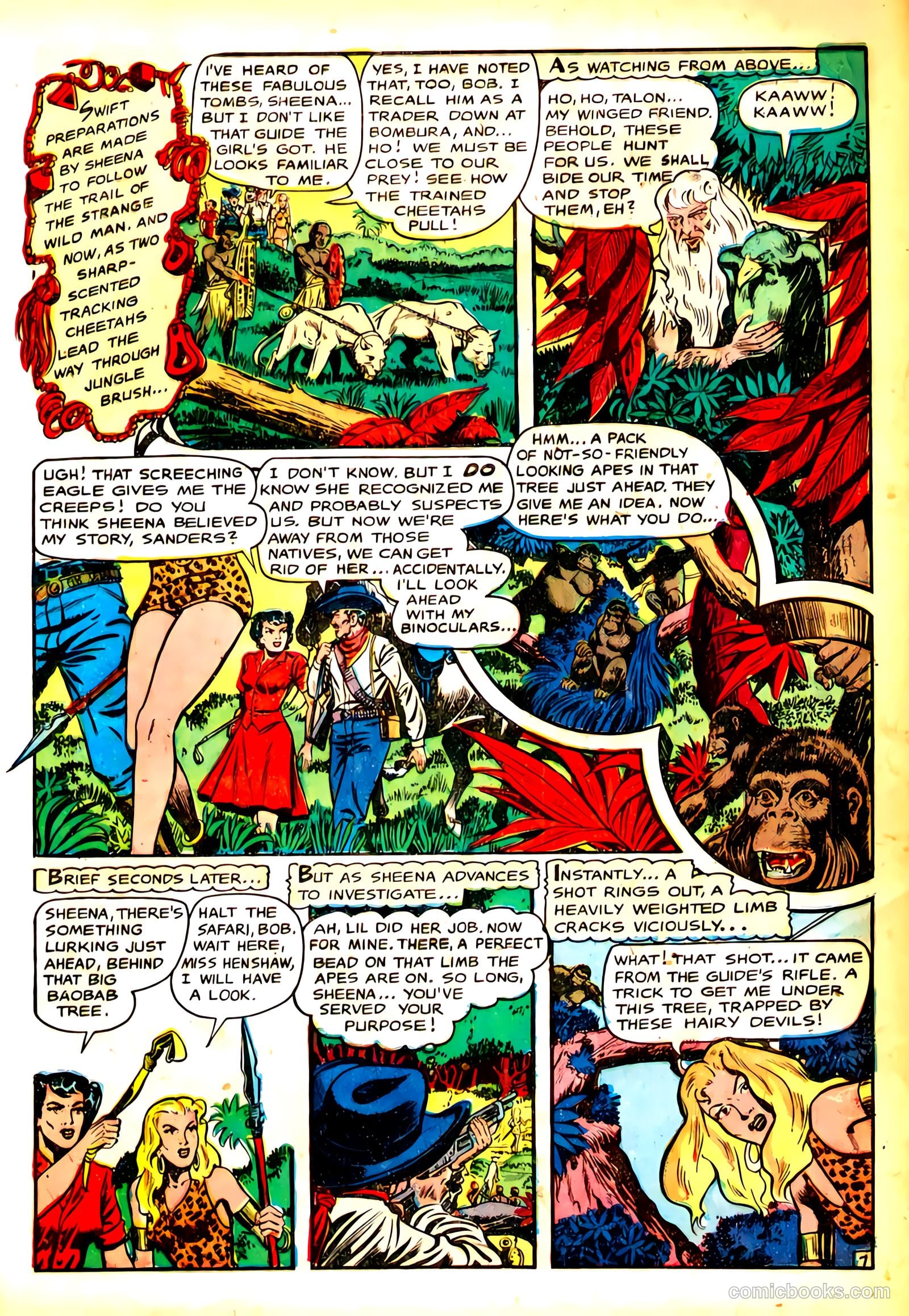 Sheena, Queen of the Jungle #8 — page 10 of 37