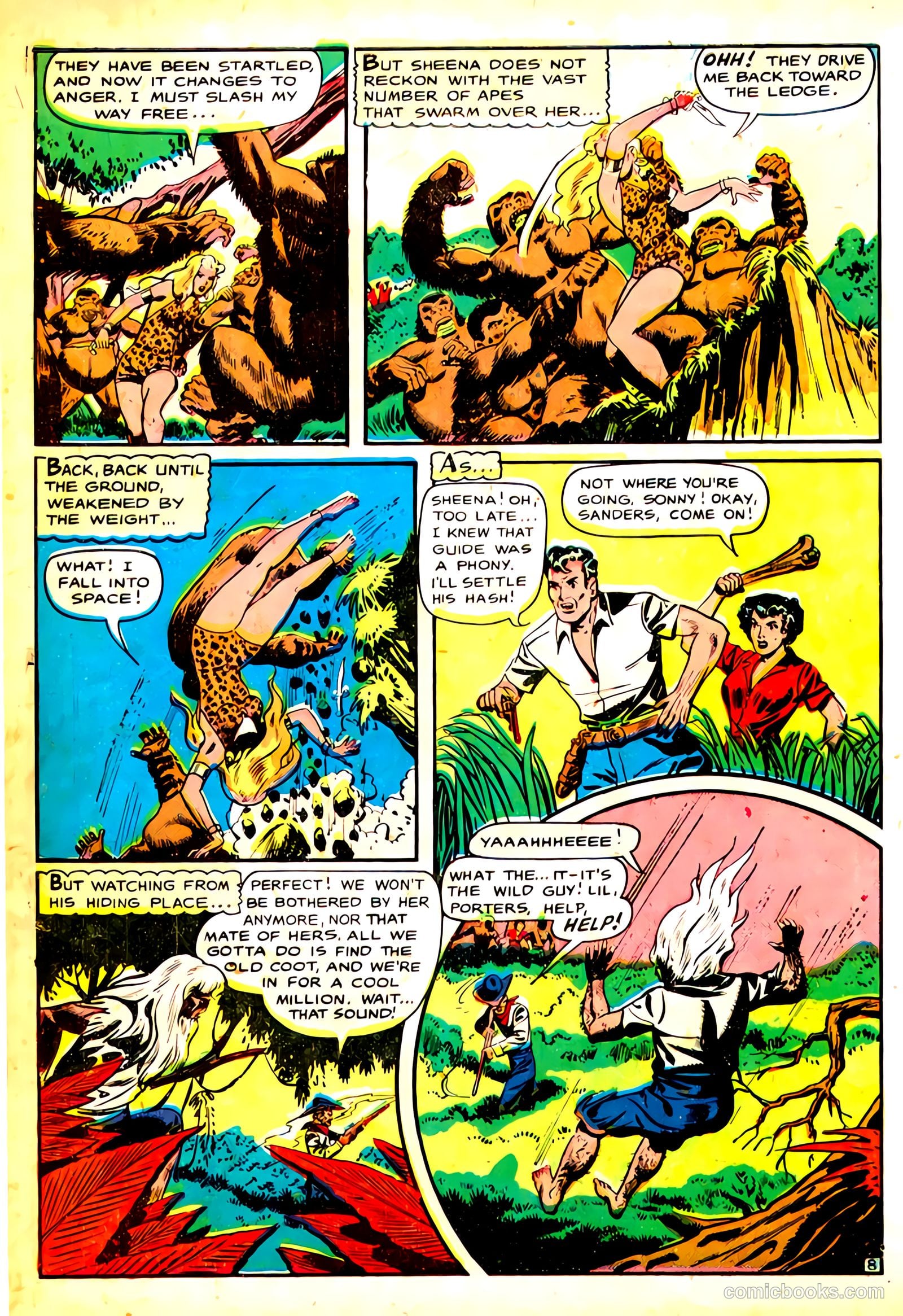 Sheena, Queen of the Jungle #8 — page 11 of 37