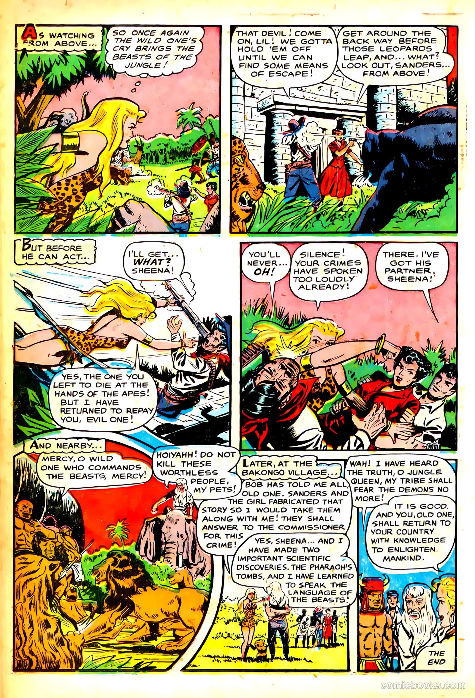 Sheena, Queen of the Jungle #8 — page 15 of 37