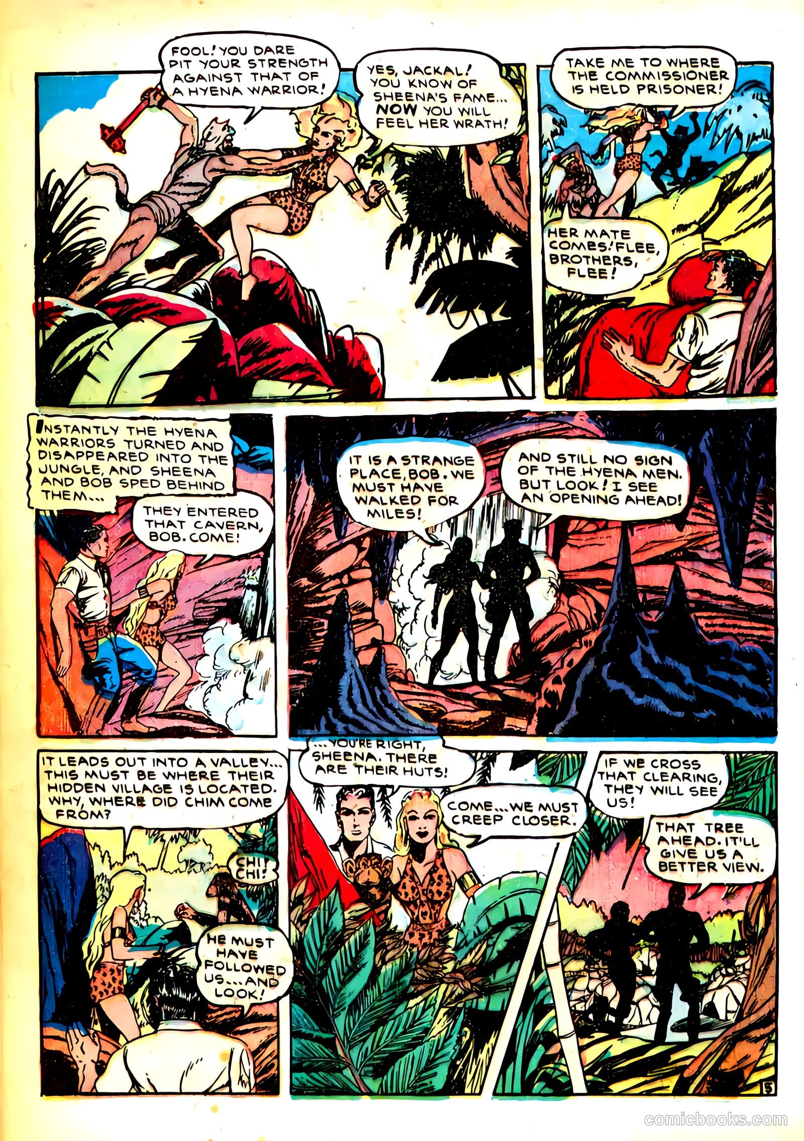Sheena, Queen of the Jungle #8 — page 21 of 37