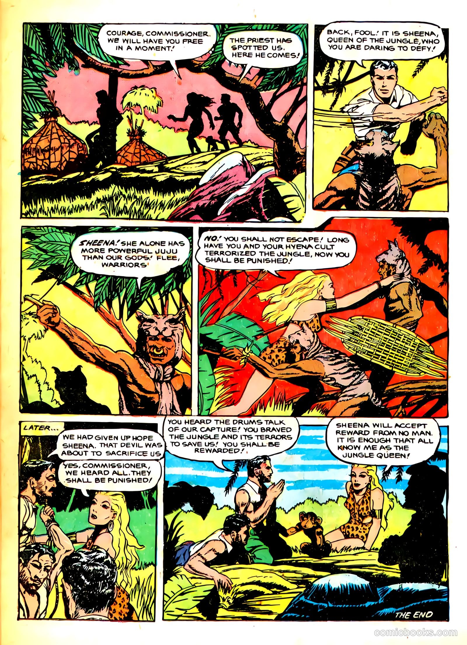 Sheena, Queen of the Jungle #8 — page 23 of 37